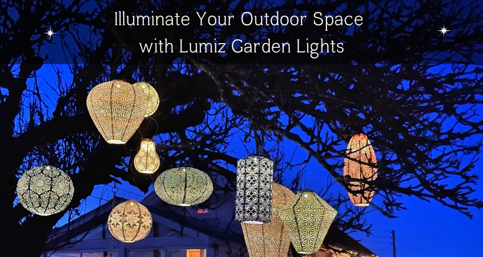 Illuminate Your Outdoor Space with Lumiz Garden Lights