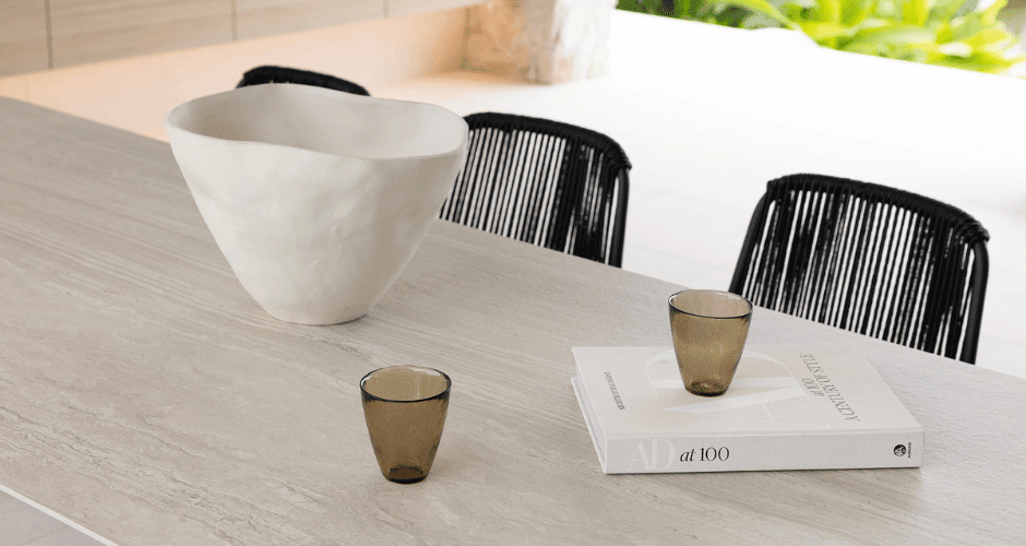 Premium Composite Table Surfaces: Your Complete Guide to Sintered Stone, Ceramic & GRC - Lume Outdoor Living
