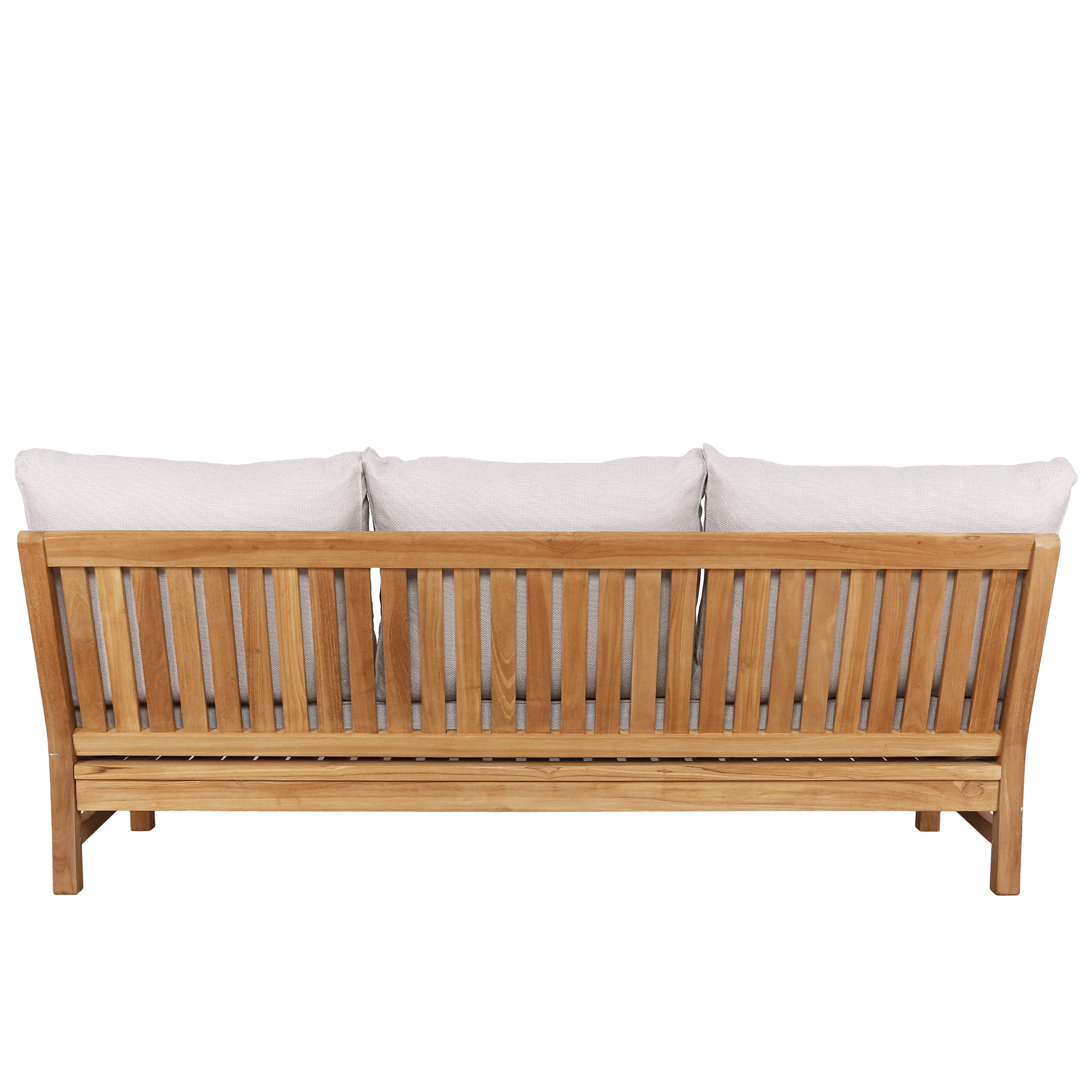 Fiji 3 Seater Lounge Chair - Wheat Fabric