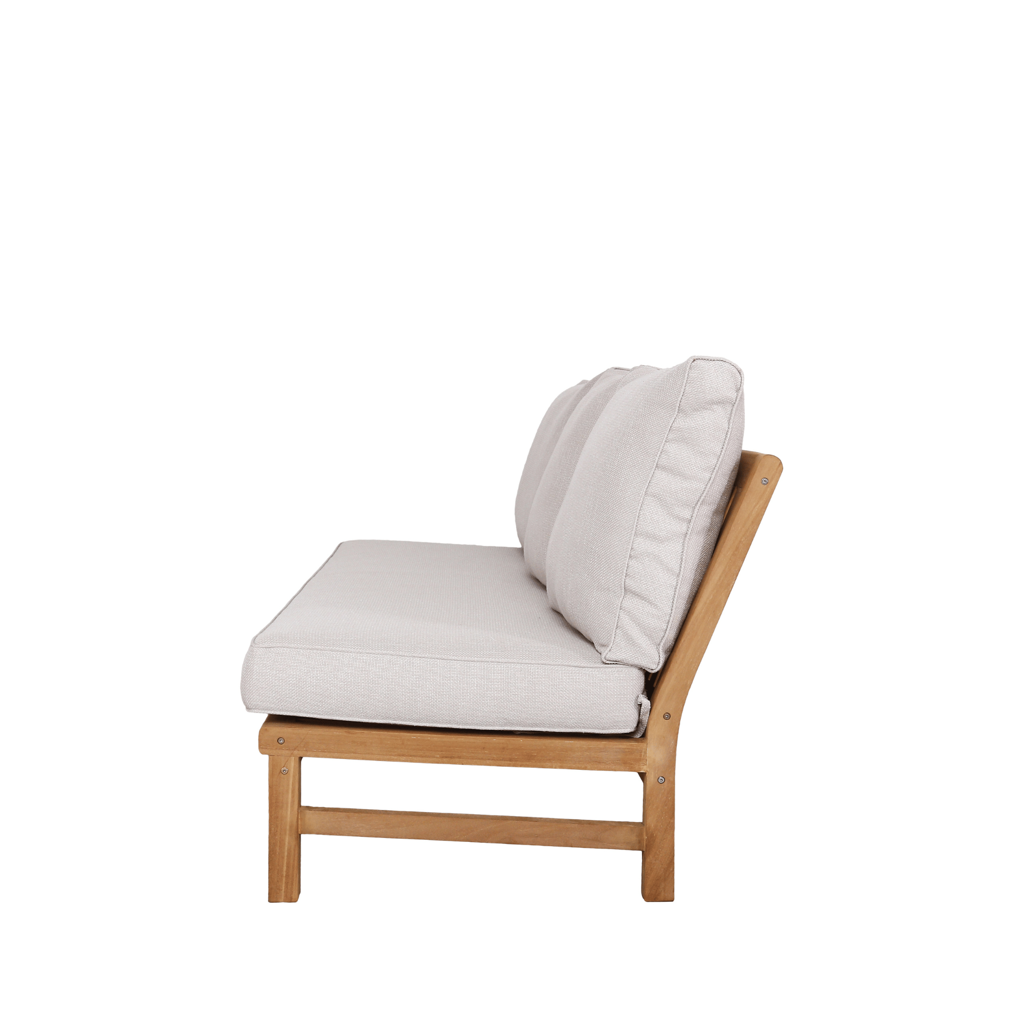 Fiji 3 Seater Lounge Chair - Wheat Fabric