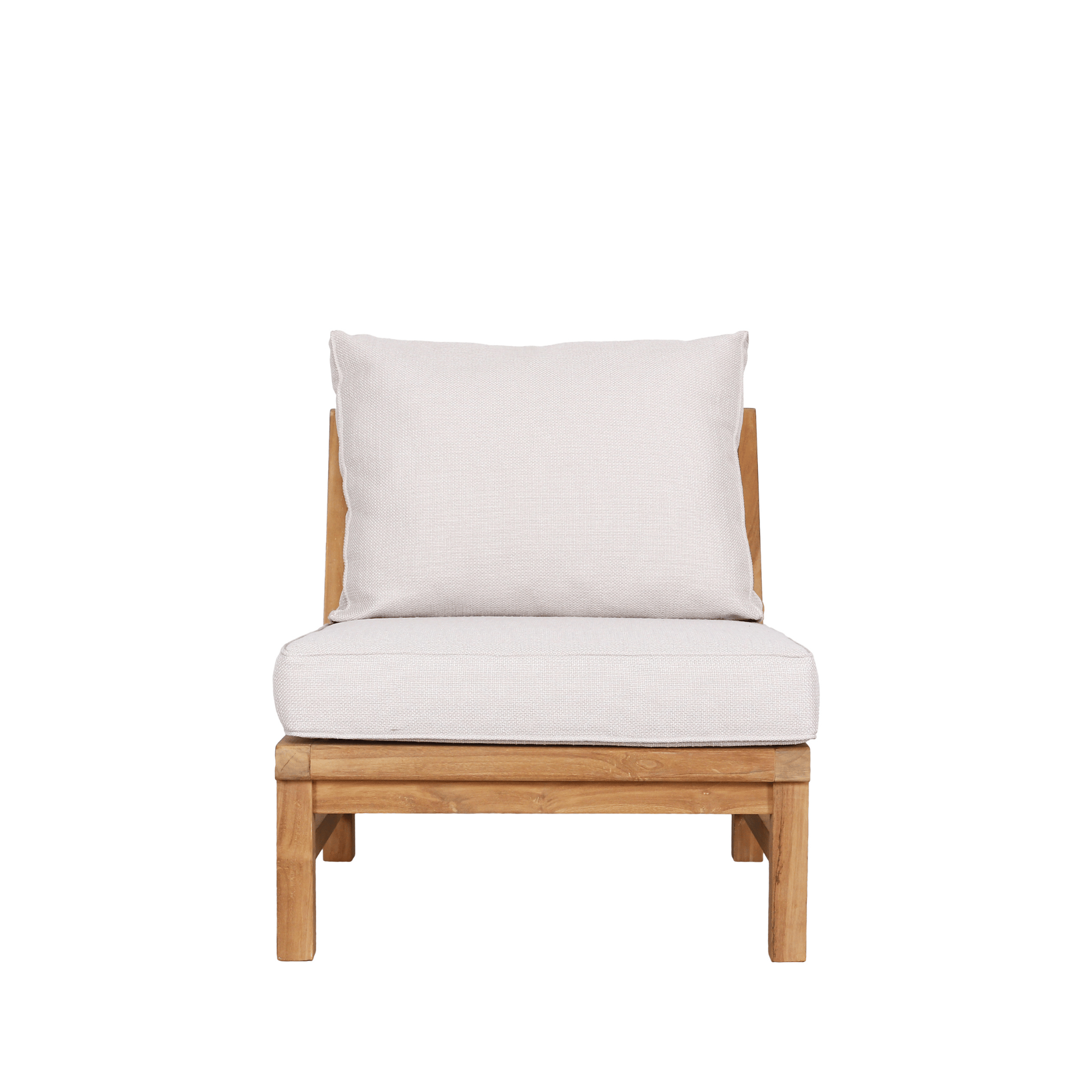 Fiji Single Lounge Chair - Wheat Fabric