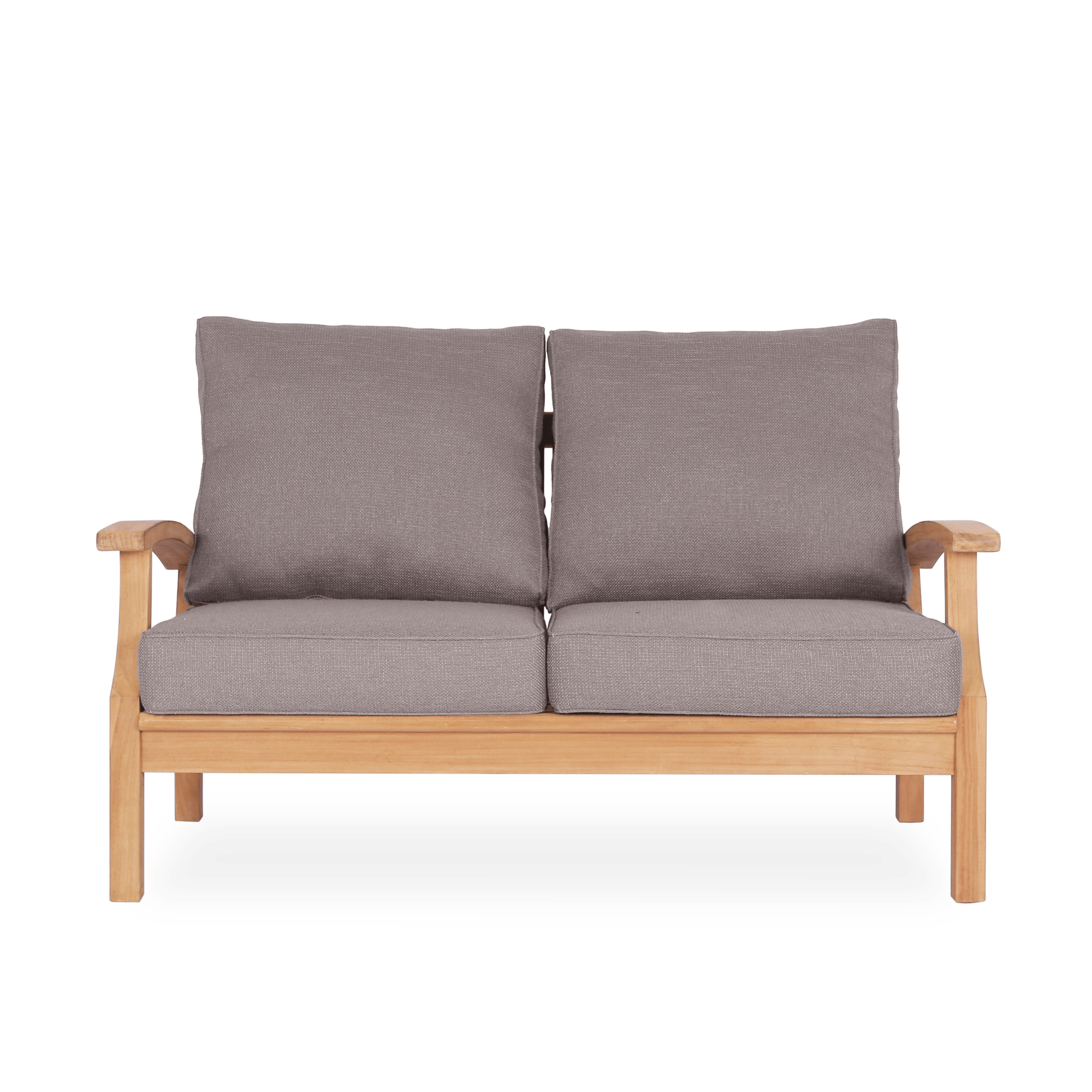 Lombok 2 Seater Lounge Chair - Dove Fabric