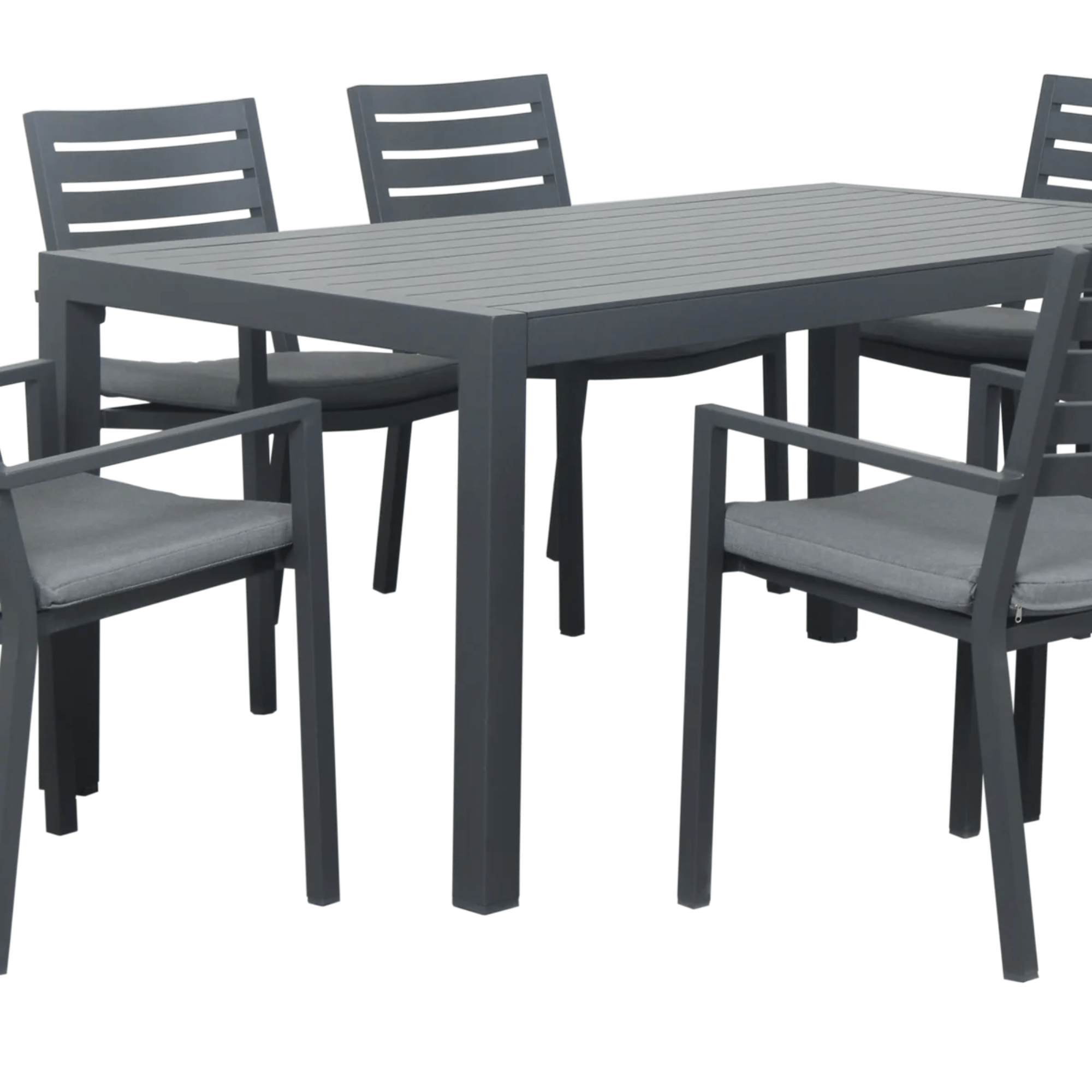 Matzo Aluminium Outdoor Dining Table - multiple size & colour options