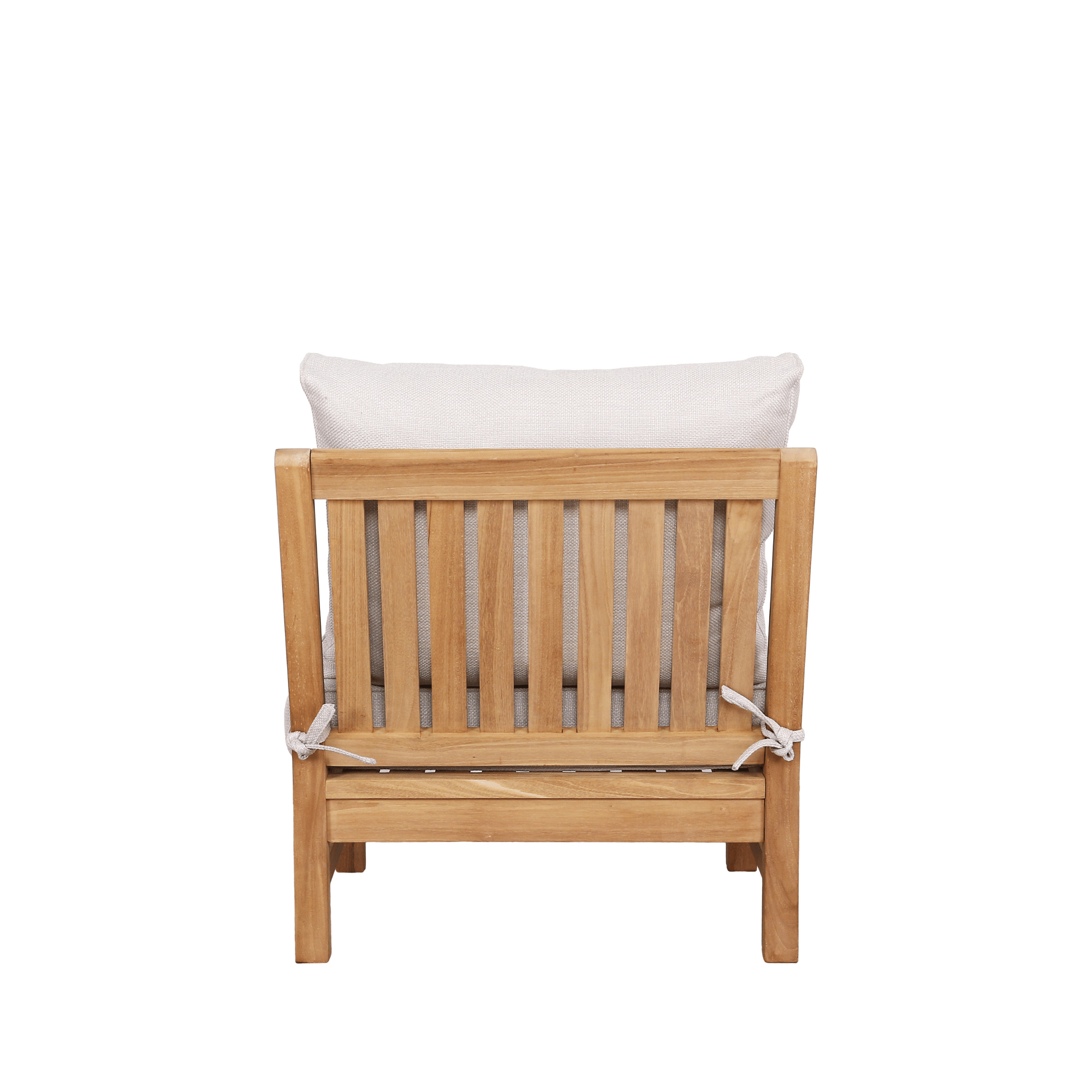 Fiji 5pce Corner Lounge Setting with Lounge Chair - Teak/Wheat