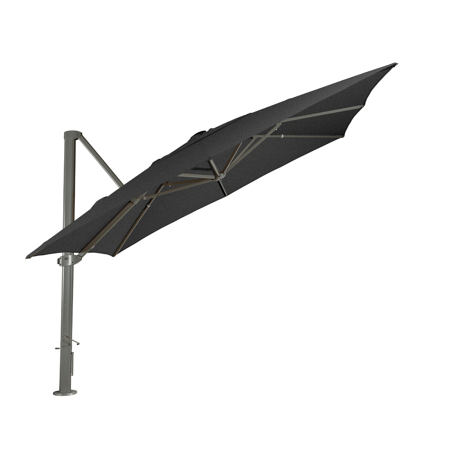 Asta 350cm Square Cantilever Umbrella - Wind-rated to 60kms