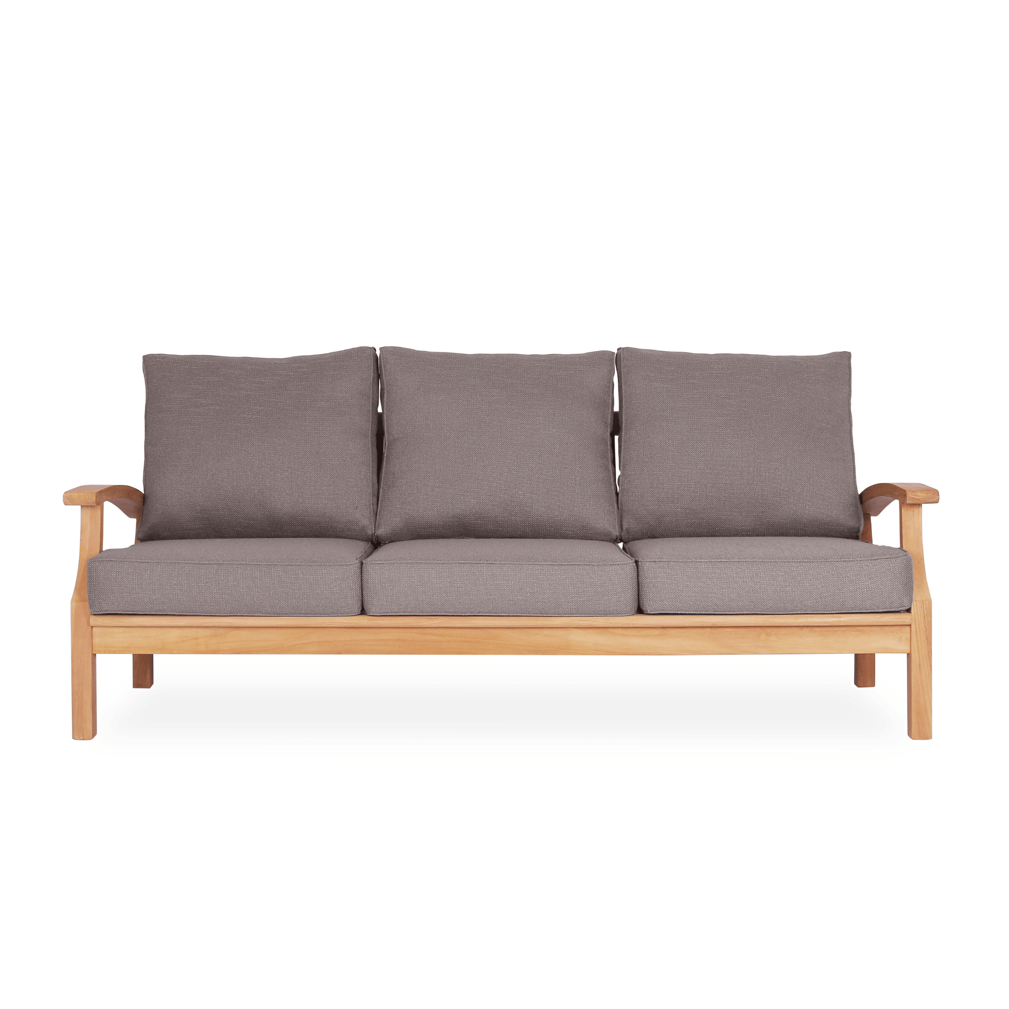 Lombok 3 Seater Lounge Chair - Dove Fabric