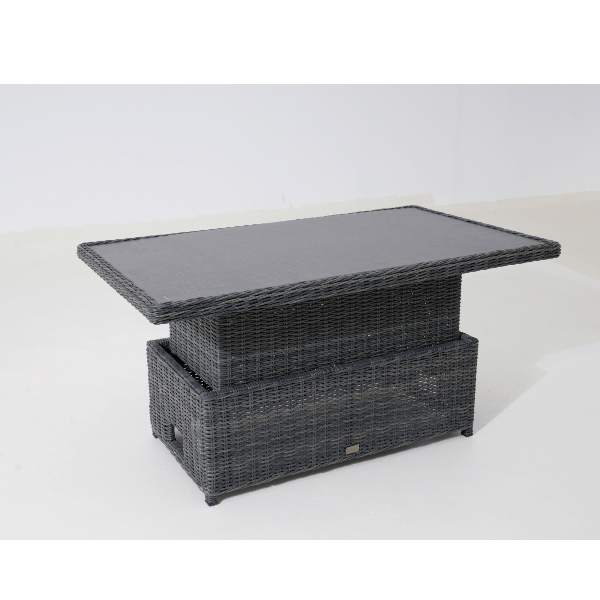 Anglesea Adjustable Height 140x80cm Table - Castle Grey