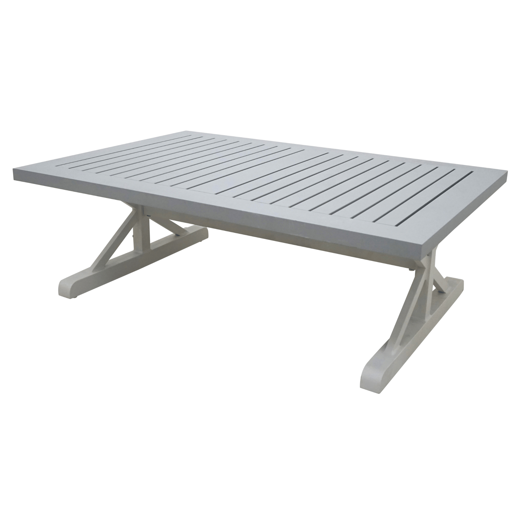 Chesapeake Outdoor Coffee Table - 117cm White