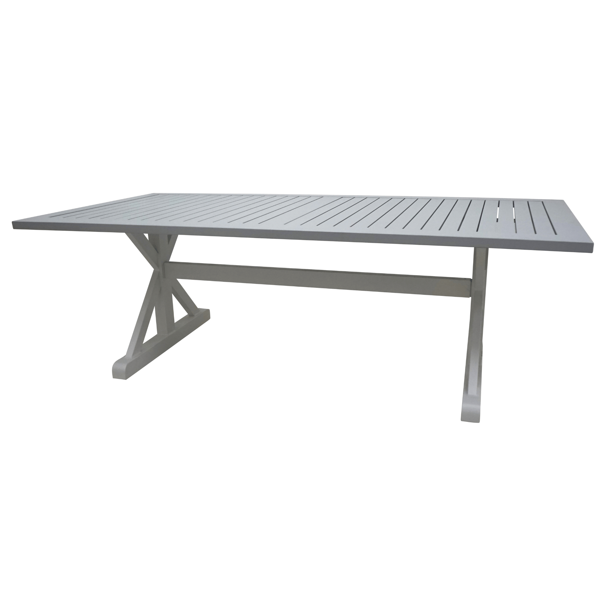 Chesapeake Outdoor Dining Table - 220cm White