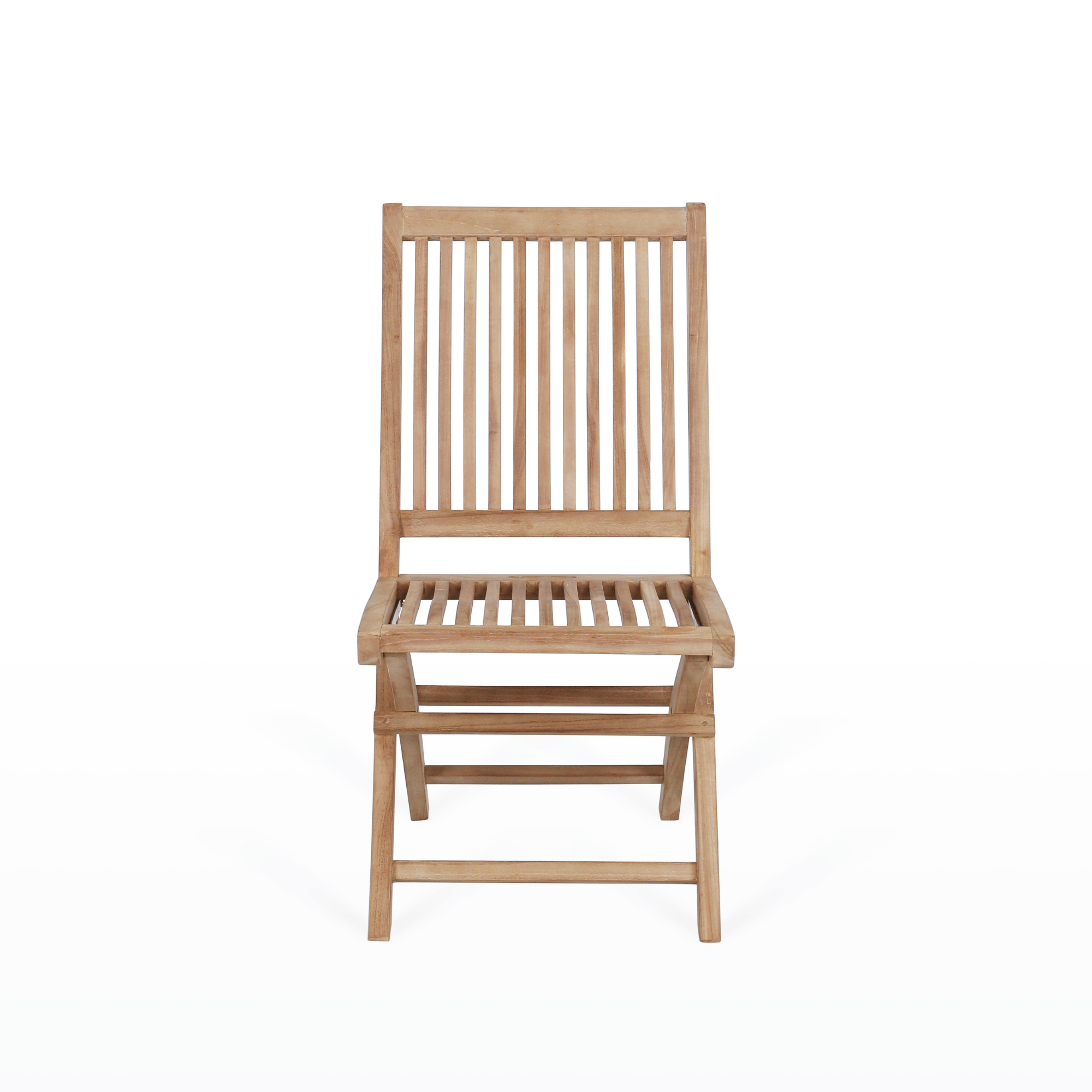 East India Madeira Folding Chair
