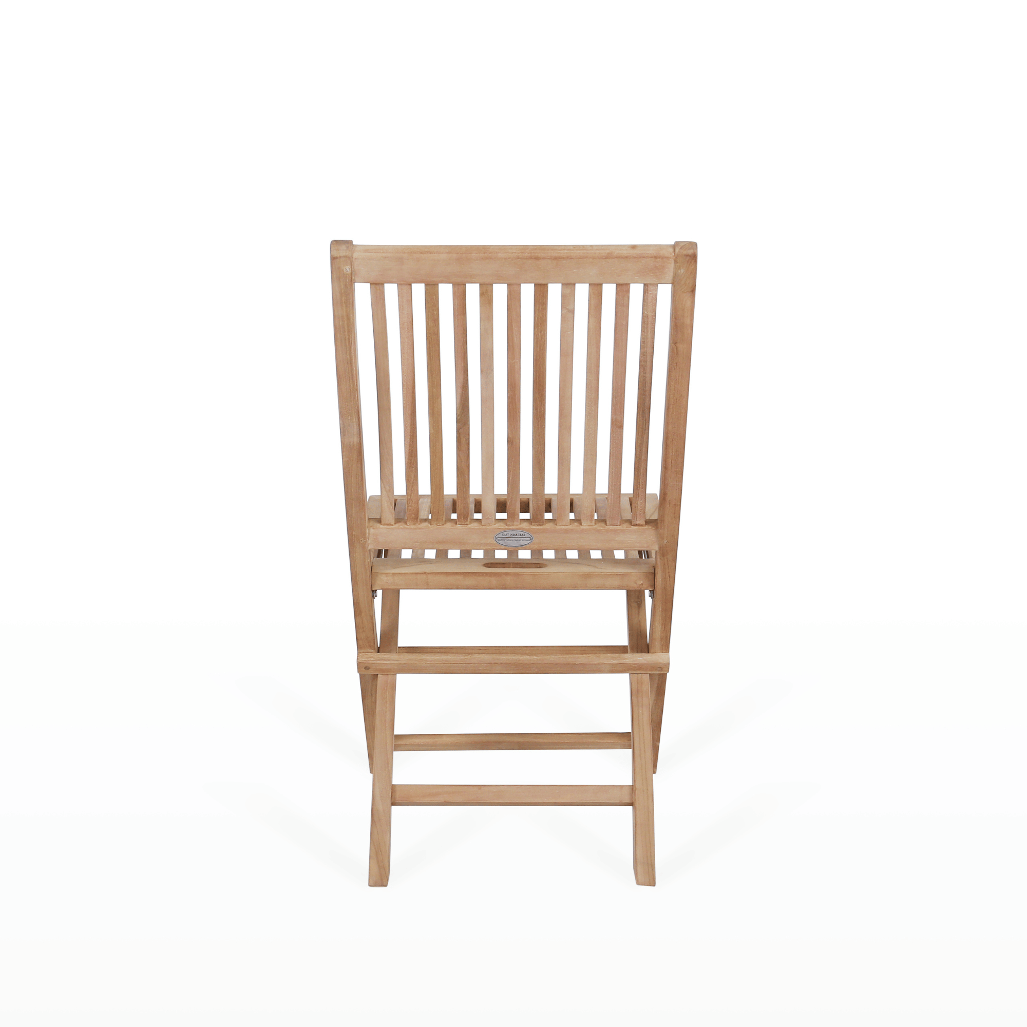 East India Madeira Folding Chair