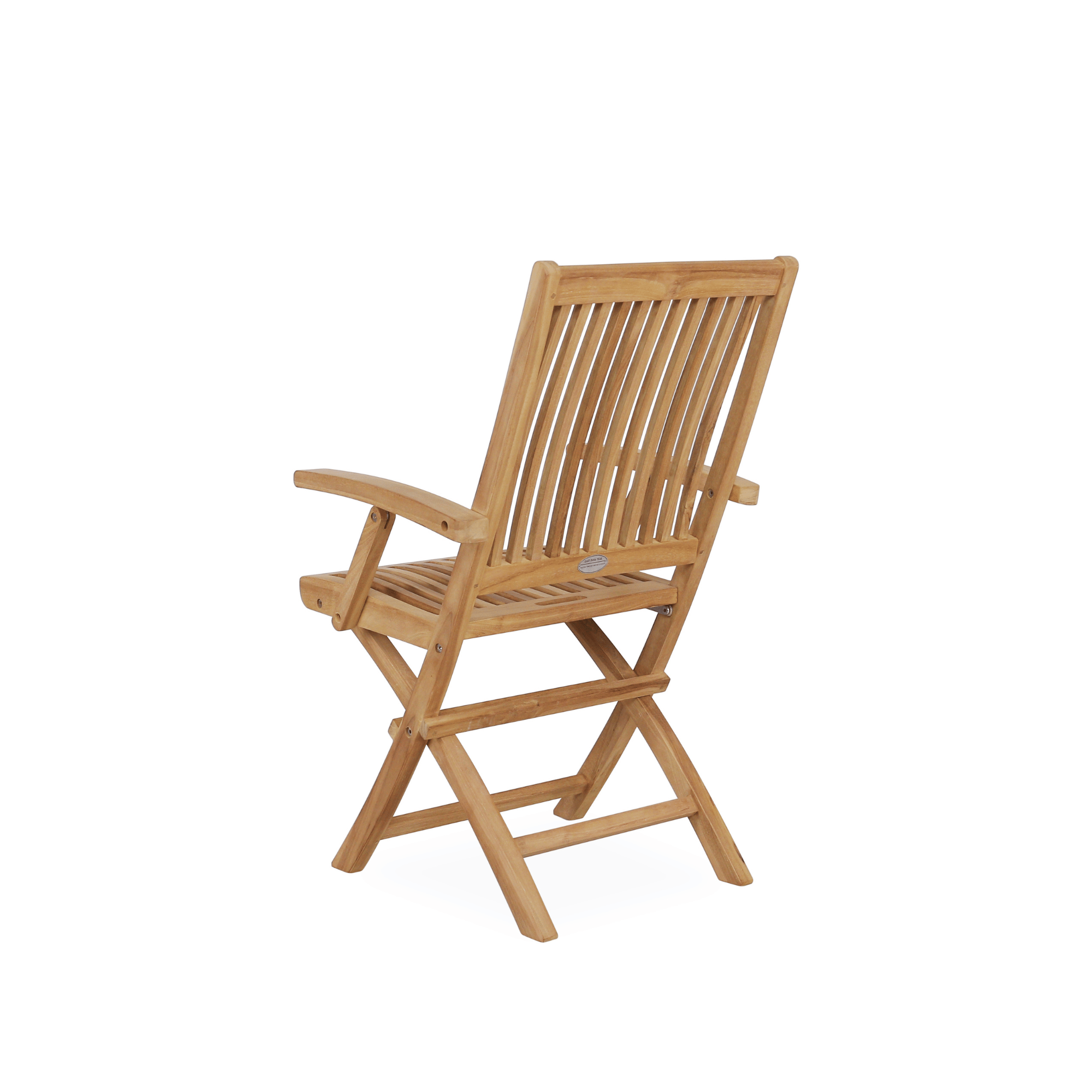 East India Madeira Folding Armchair