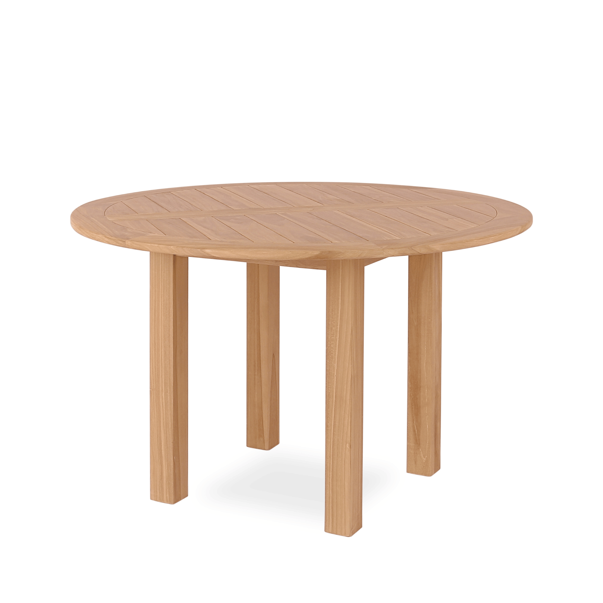 Montego 120cm Round Teak Outdoor Dining Table