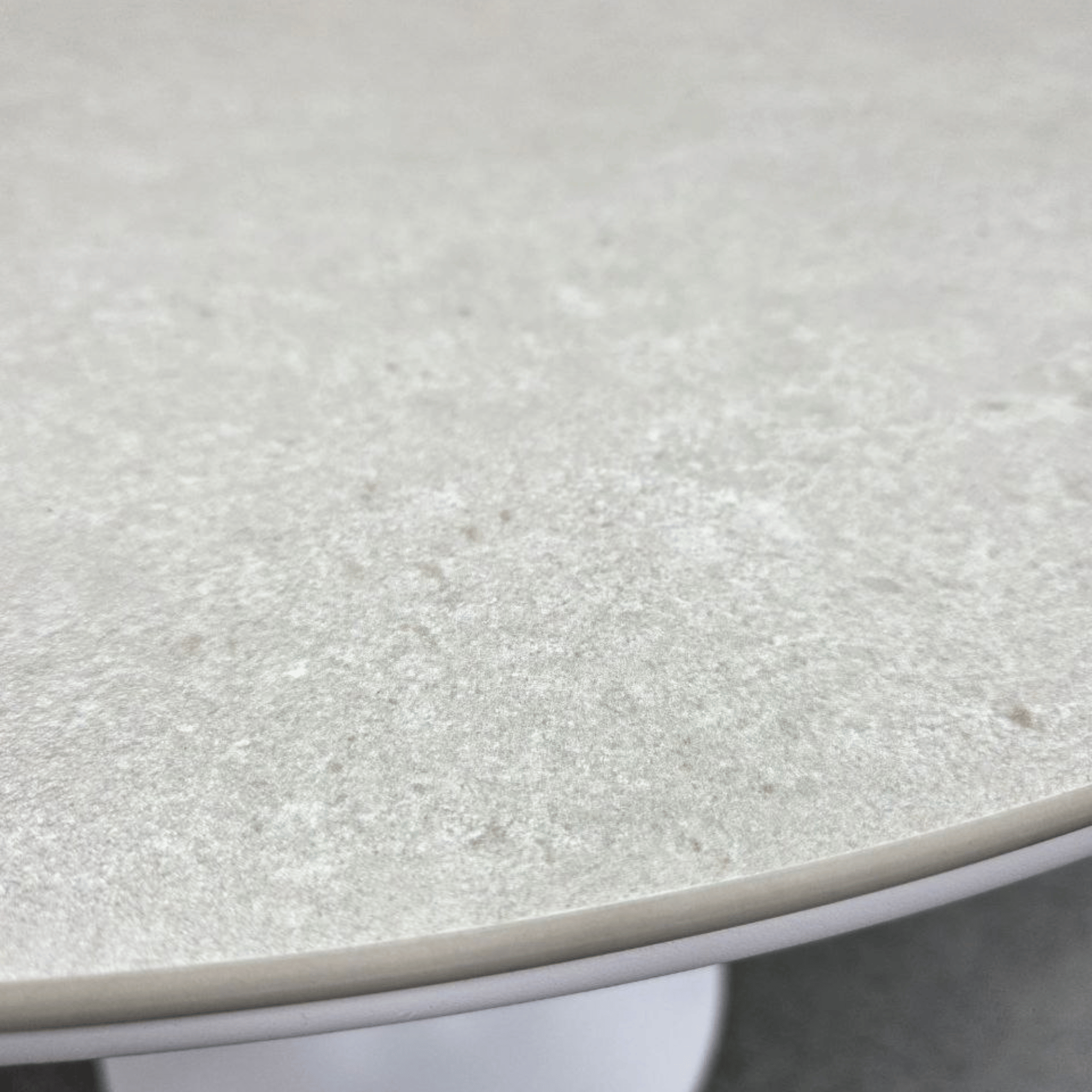 Tulip 120cm Round Dining Table - White