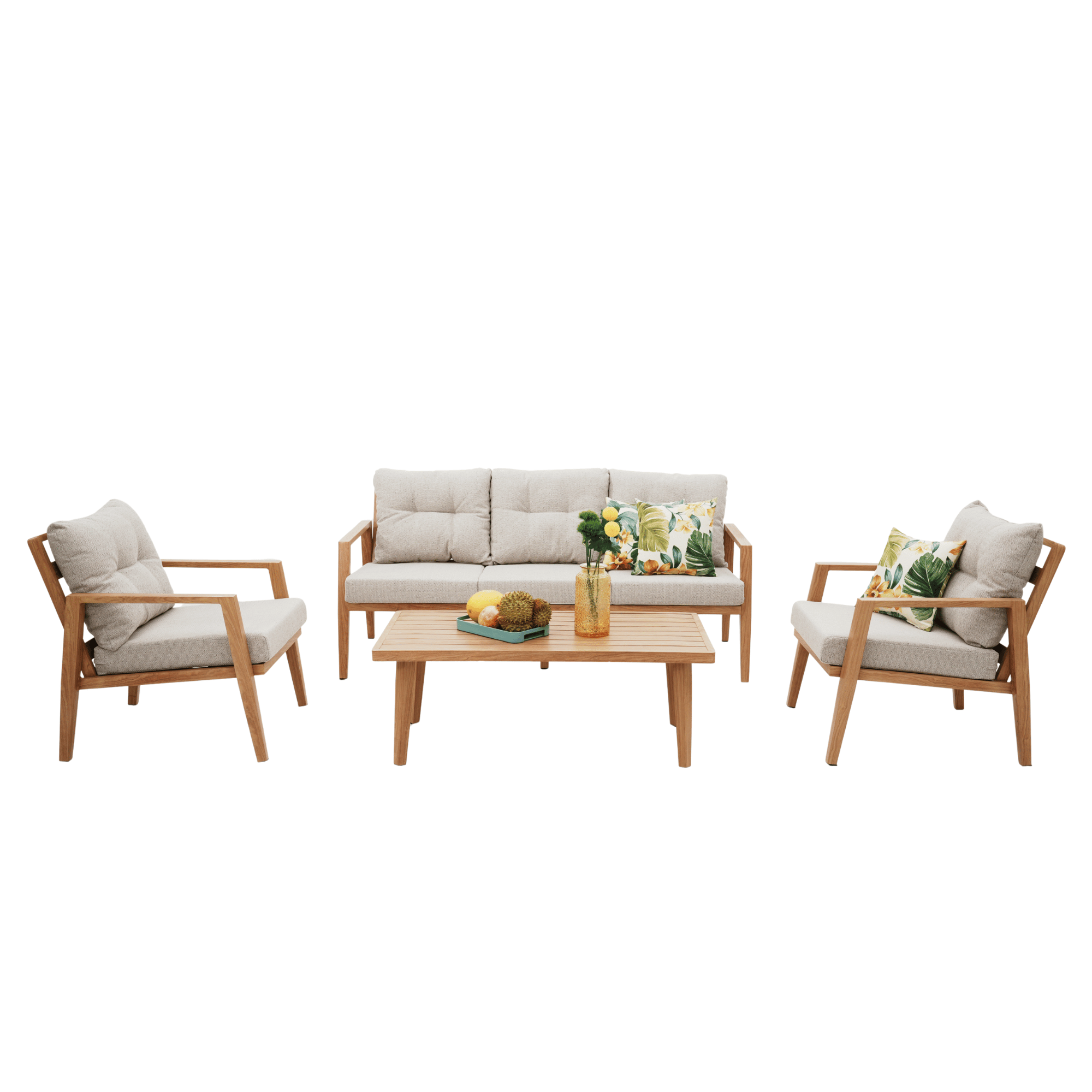 Yarra Glen 4-piece Outdoor Lounge Set