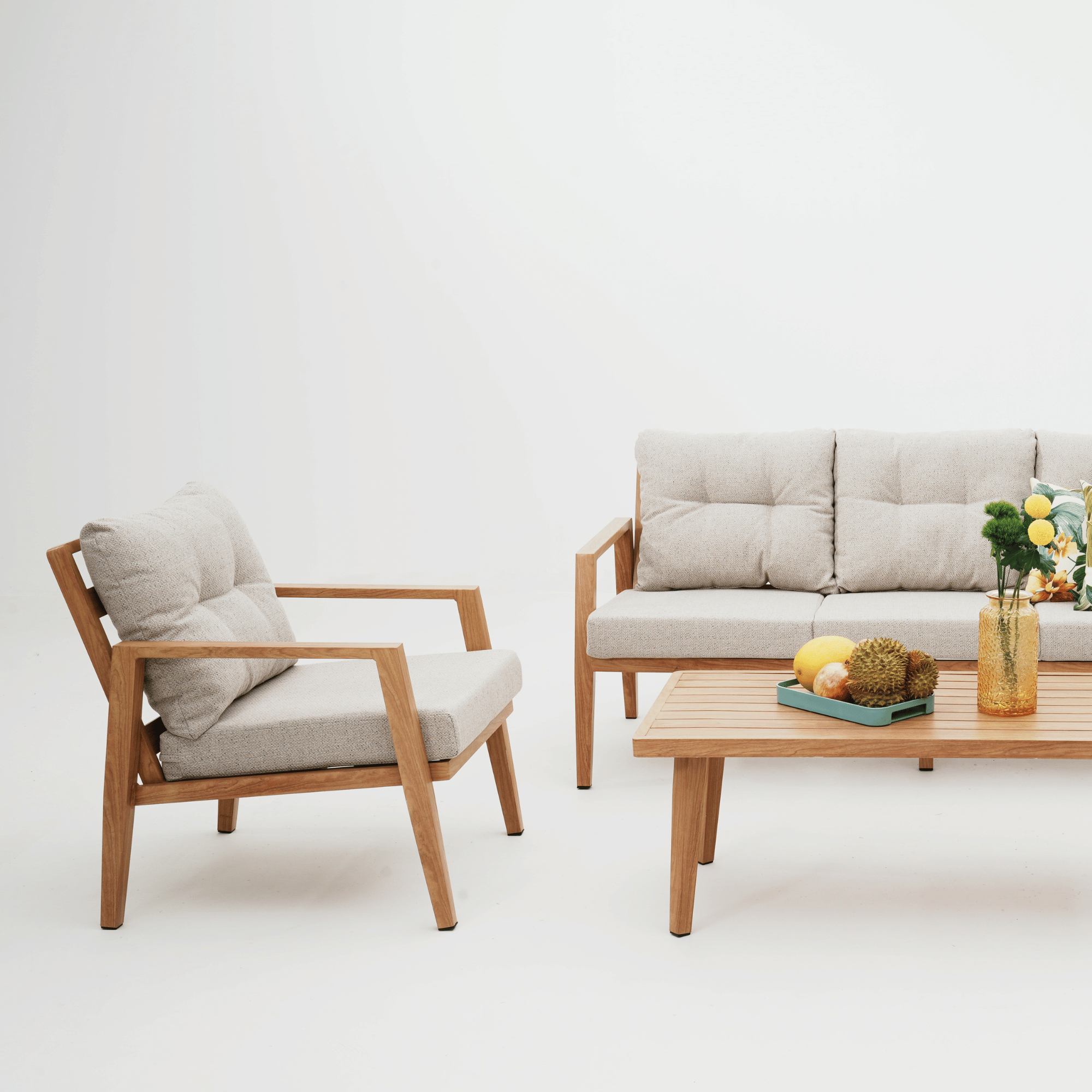 Yarra Glen 4-piece Outdoor Lounge Set