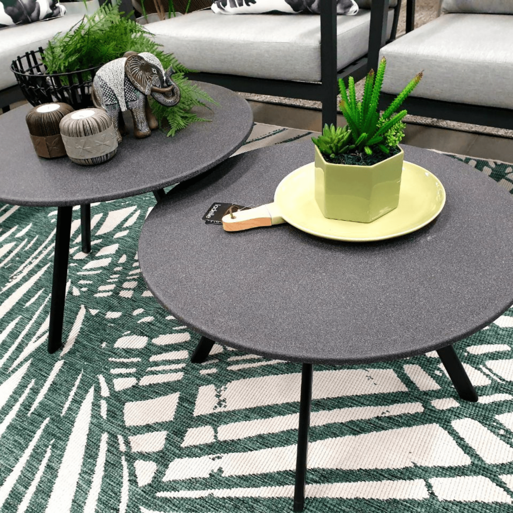 Adam coffee table 59cm round - Lume Outdoor Living