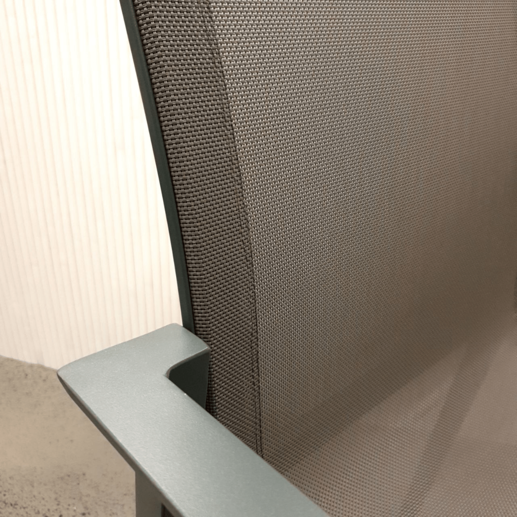 Amanda outdoor dining chair - charcoal - Lume Outdoor Living