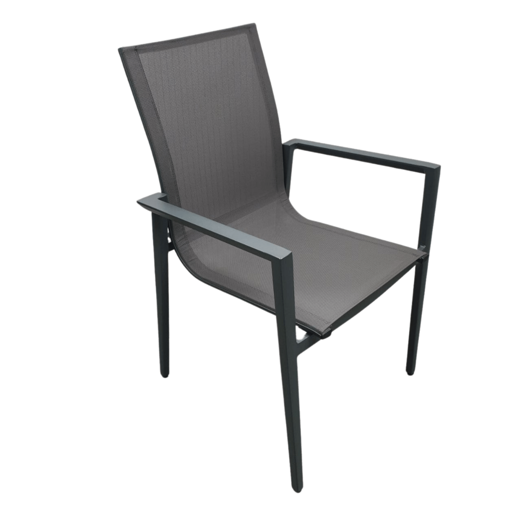 Amanda outdoor dining chair - charcoal - Lume Outdoor Living