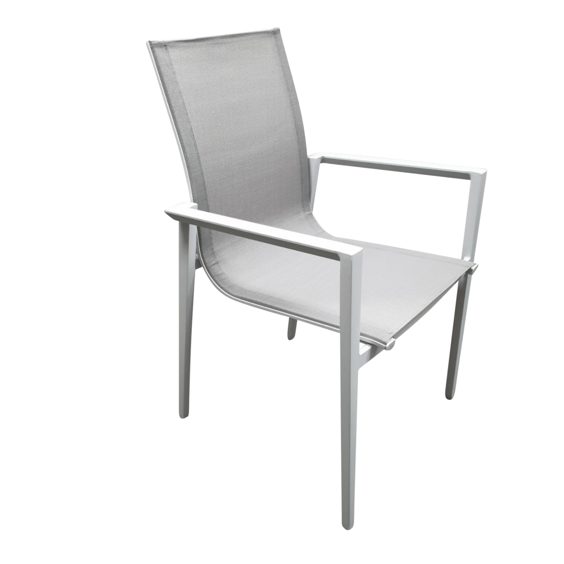 Amanda outdoor dining chair - white - Lume Outdoor Living