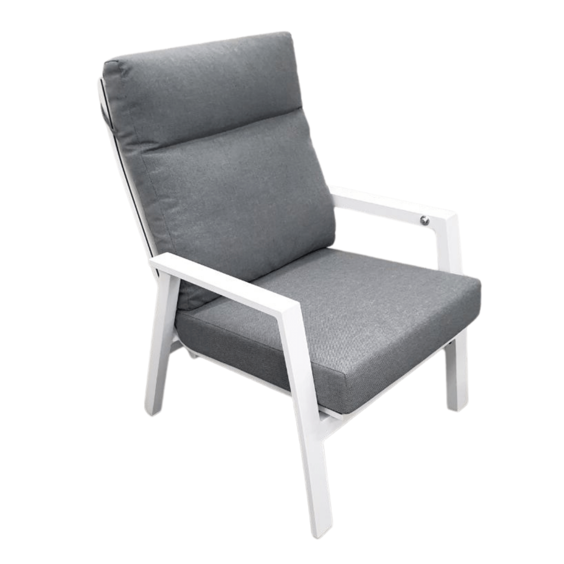 Ballina Outdoor Recliner Chair - white - Lume Outdoor Living