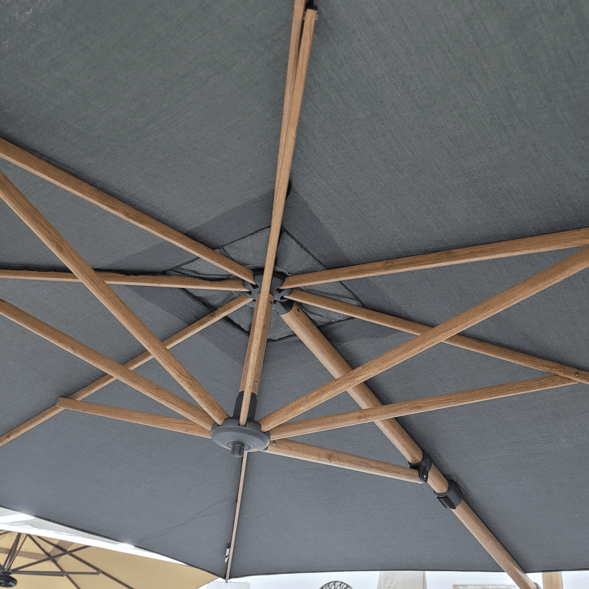 Capella 350cm Octagonal Cantilever Umbrella - Lume Outdoor Living