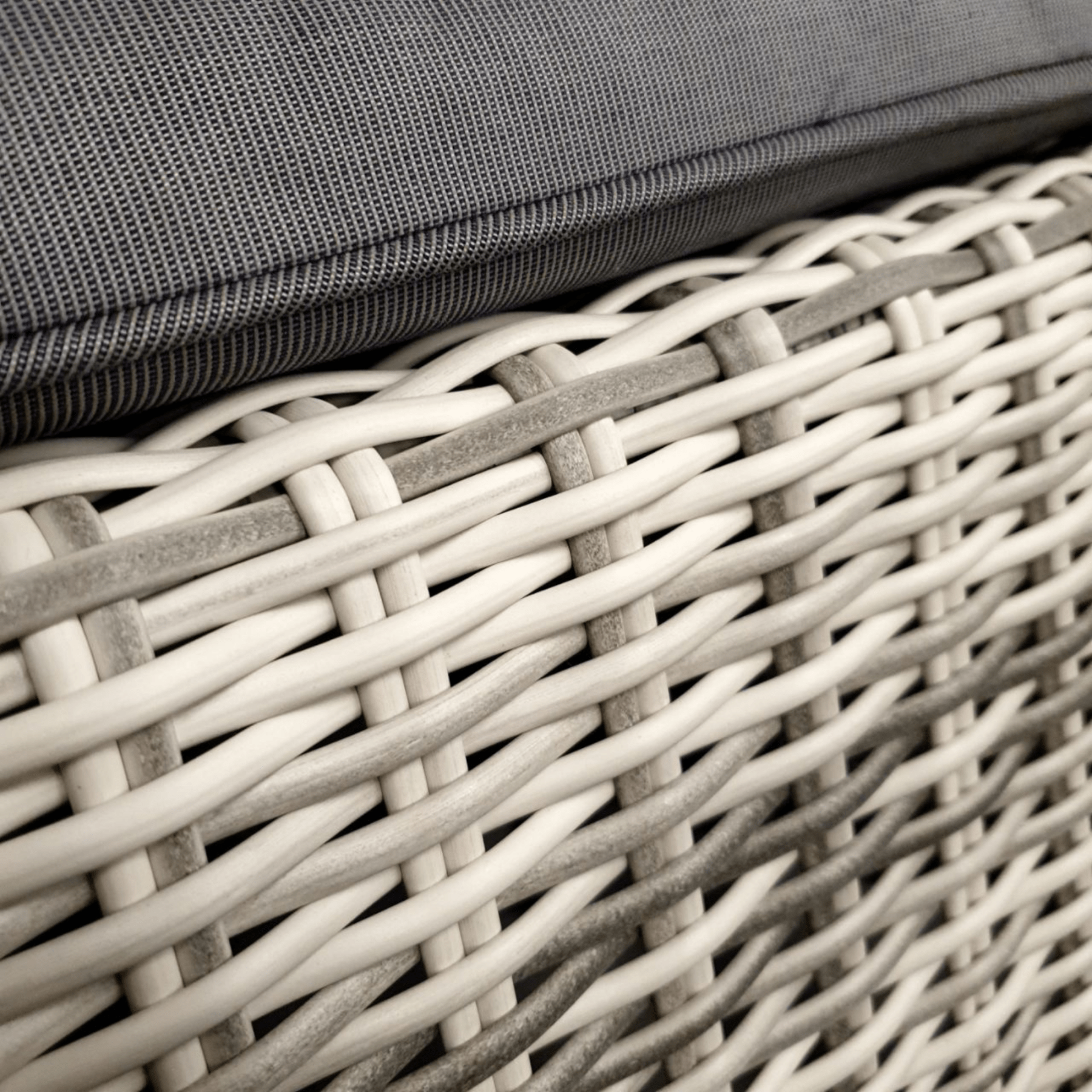 Eldorado Wicker Outdoor Ottoman - 3 colour options - Lume Outdoor Living