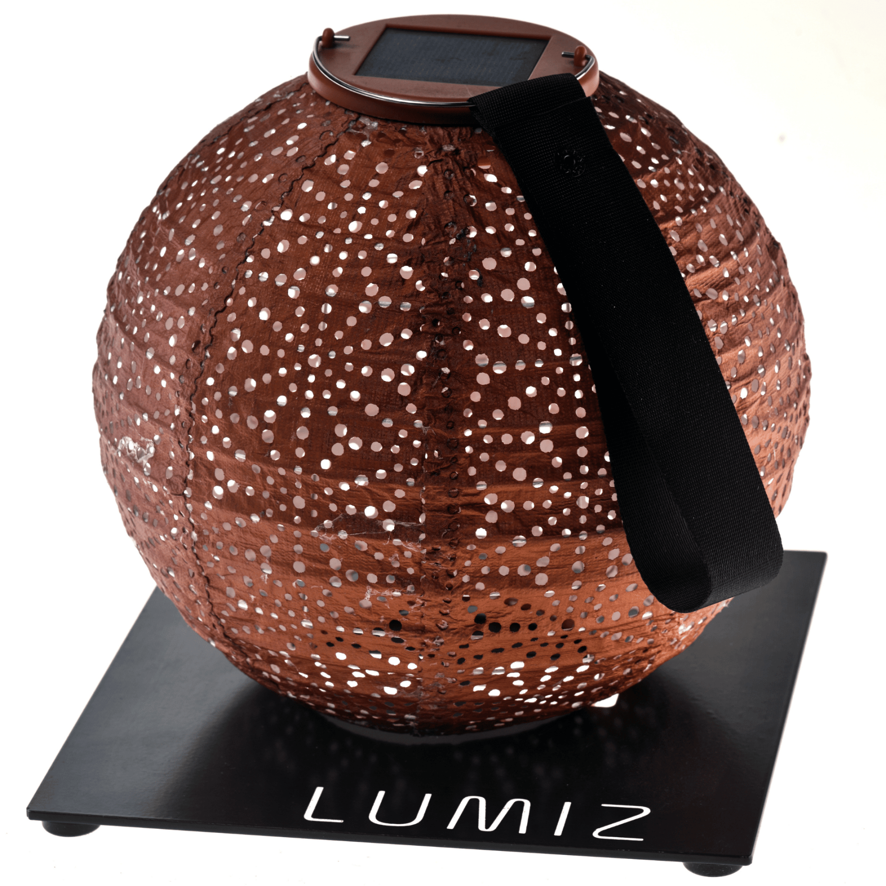 Metal Plate Black 20cm - Lumiz Solar Lantern Accessories - Lume Outdoor Living