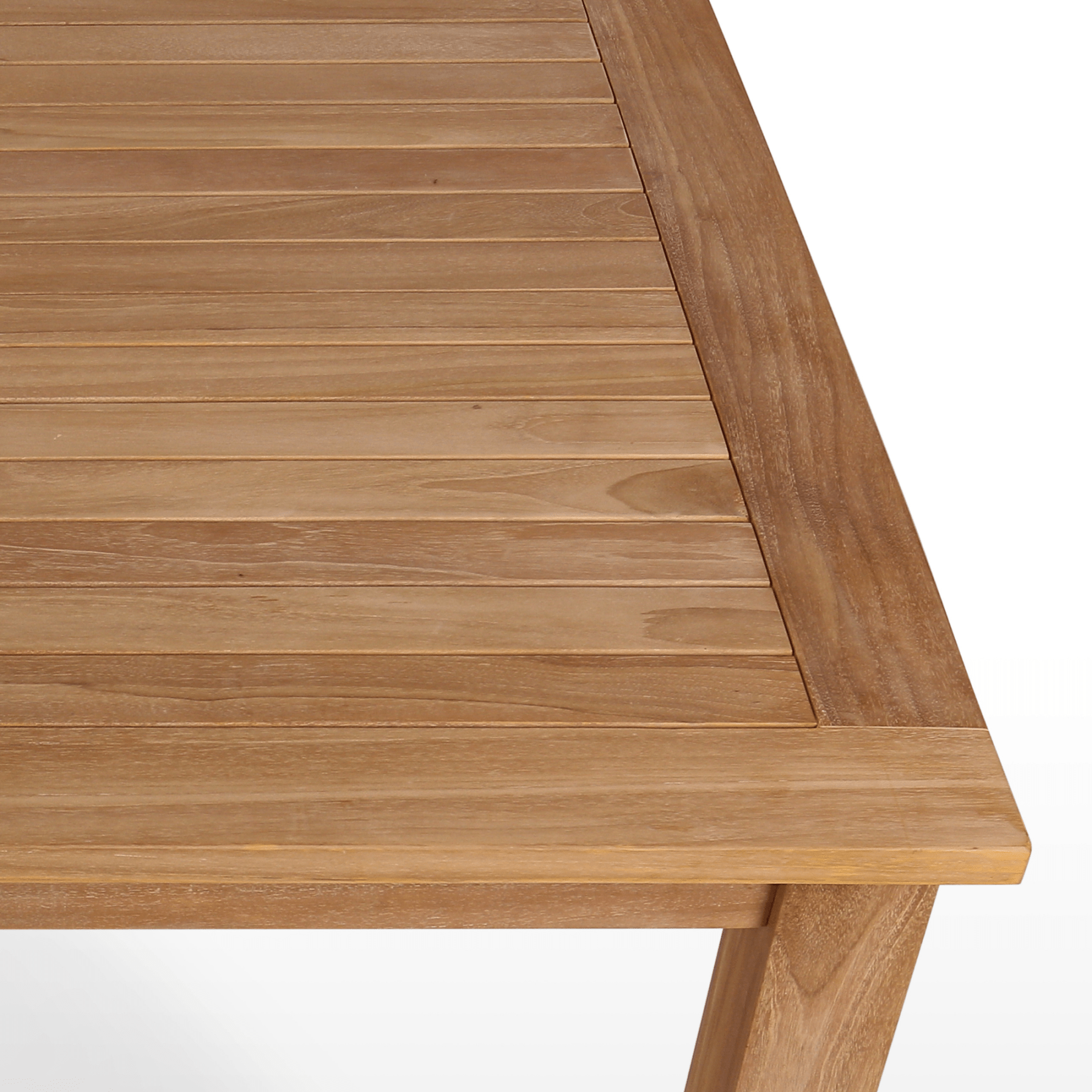 Montego teak square outdoor dining table - multiple sizes - Lume Outdoor Living
