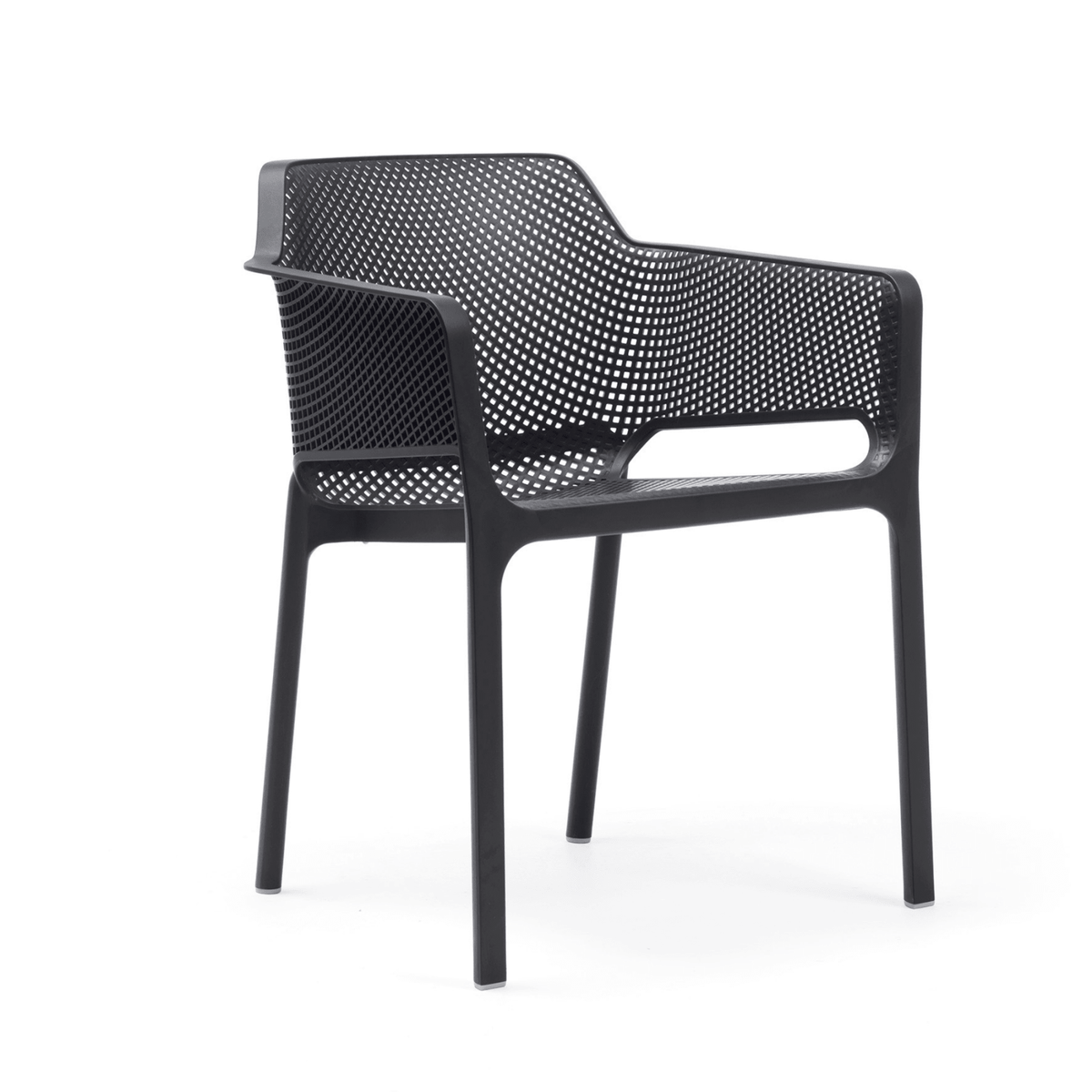 Net Dining Chair by Nardi - Anthracite - Commercial Grade - Lume Outdoor Living