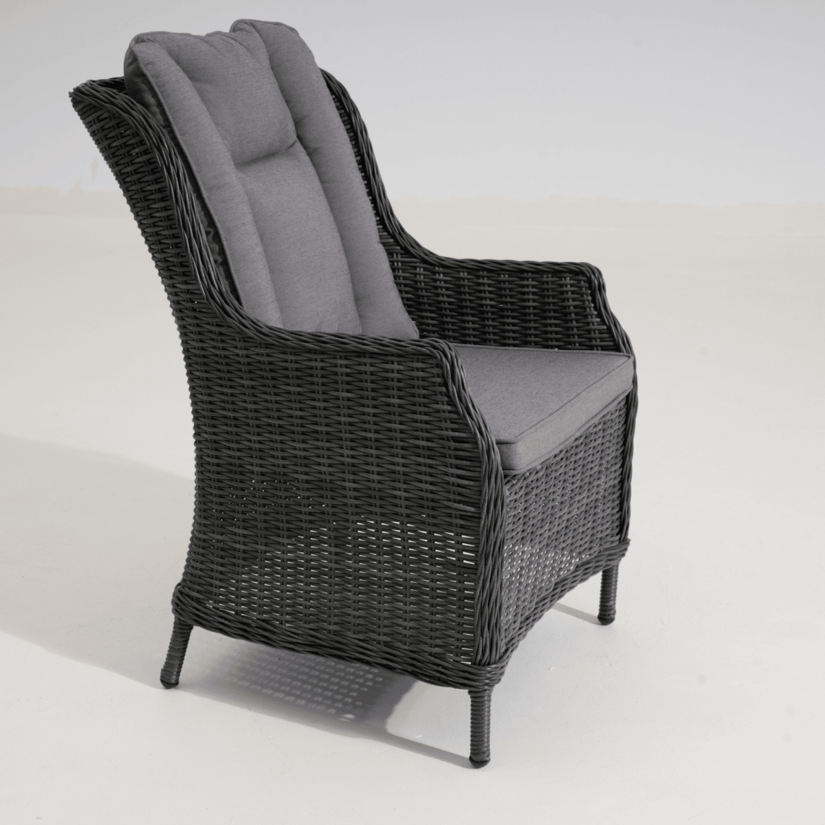 Sandy Bay & San Jose 180x94cm 7pce Dining Setting - Castle Grey - Lume Outdoor Living
