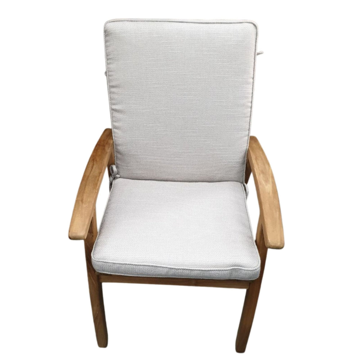 Shelta Midback Haven Chair Cushion - Hemp - Lume Outdoor Living