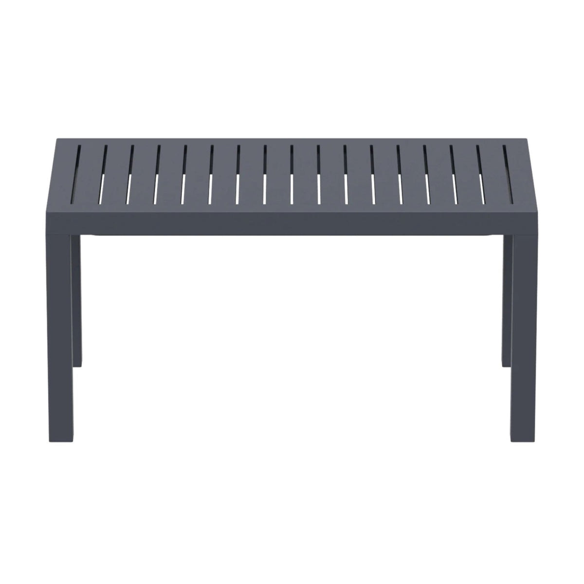 Siesta Ocean 90x45cm Coffee Table - Anthracite - Commercial Grade - Lume Outdoor Living