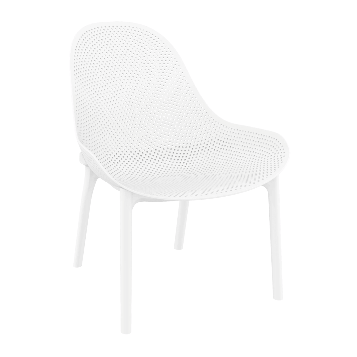 Siesta Sky Single Lounge Chair - Taupe - Commercial Grade - Lume Outdoor Living