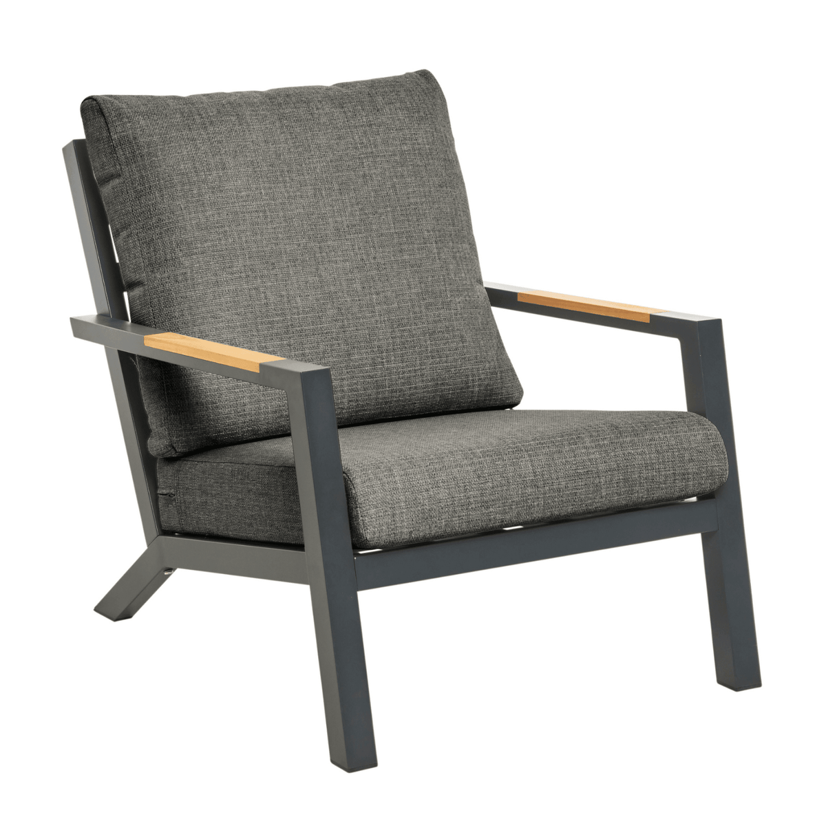Venus 4pce Lounge Setting - Charcoal/Charcoal Texture - Lume Outdoor Living