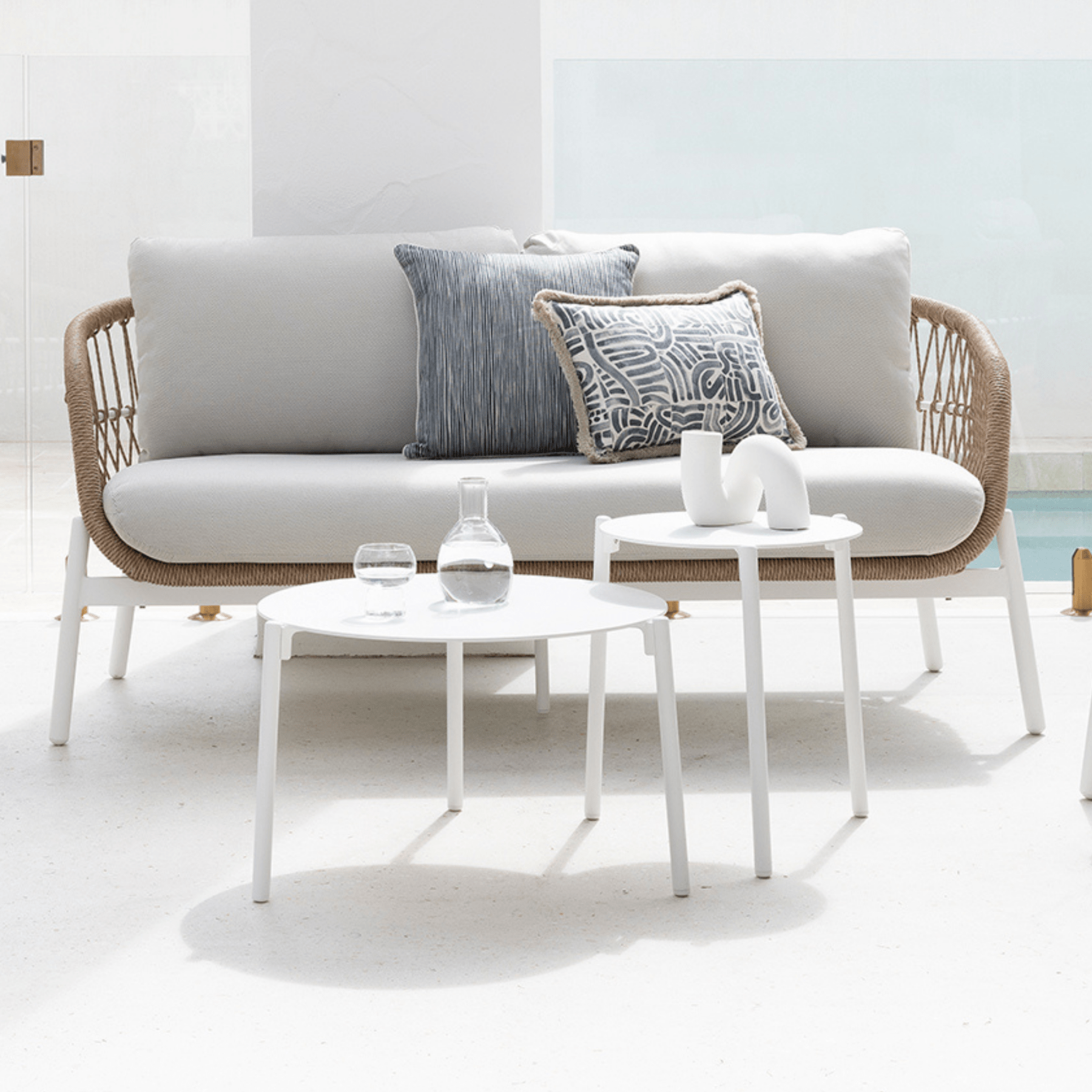 Amalfi 5 piece outdoor lounge - Lume Outdoor Living