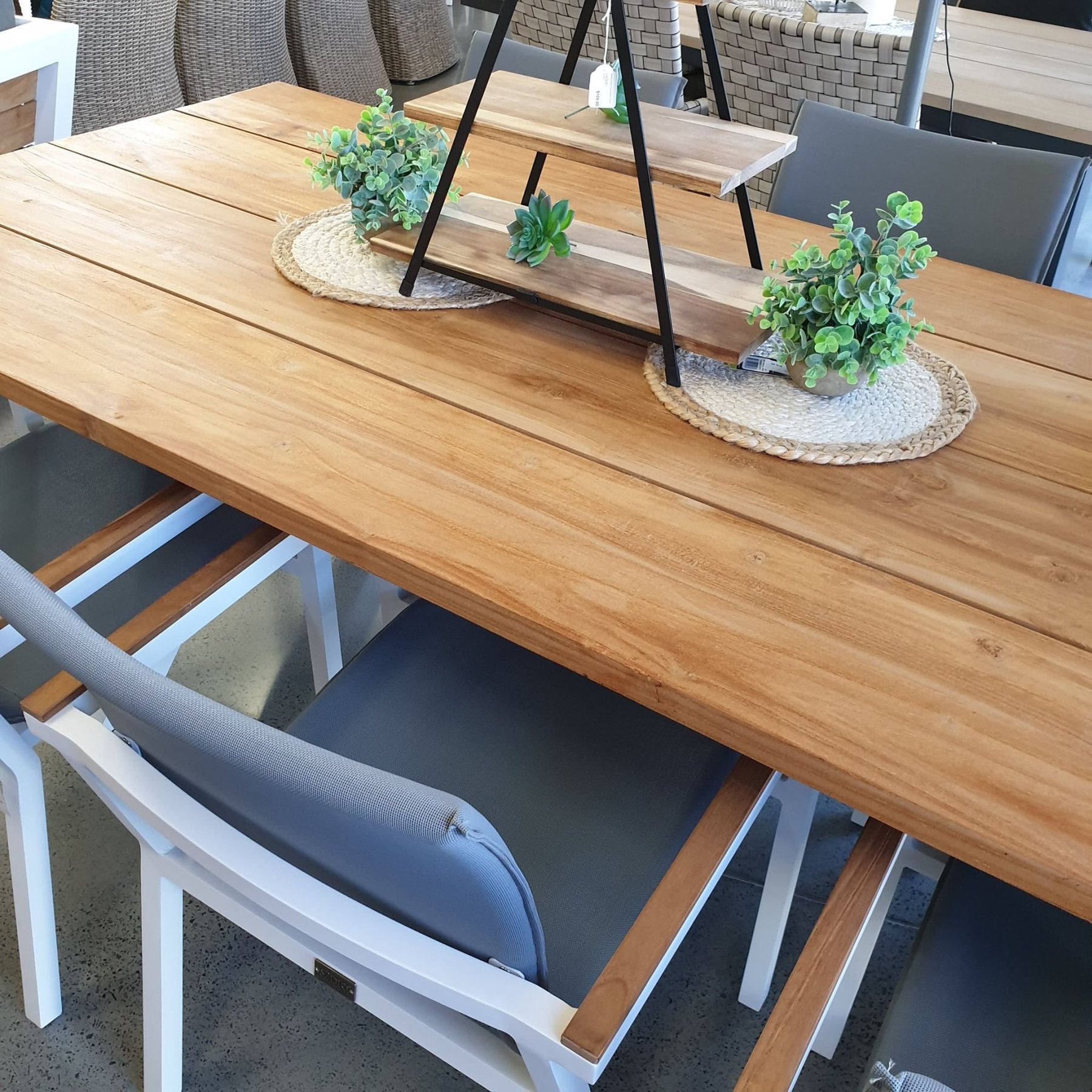 Bellona & Cortez 7 piece Outdoor Dining Setting - Lume Outdoor Living
