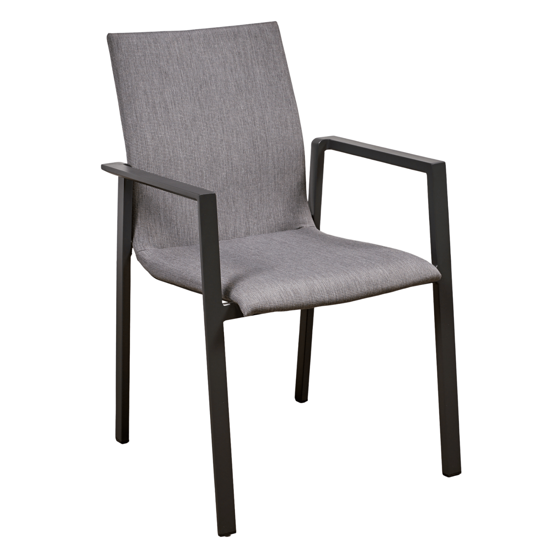Bronte outdoor dining chair - charcoal - Lume Outdoor Living
