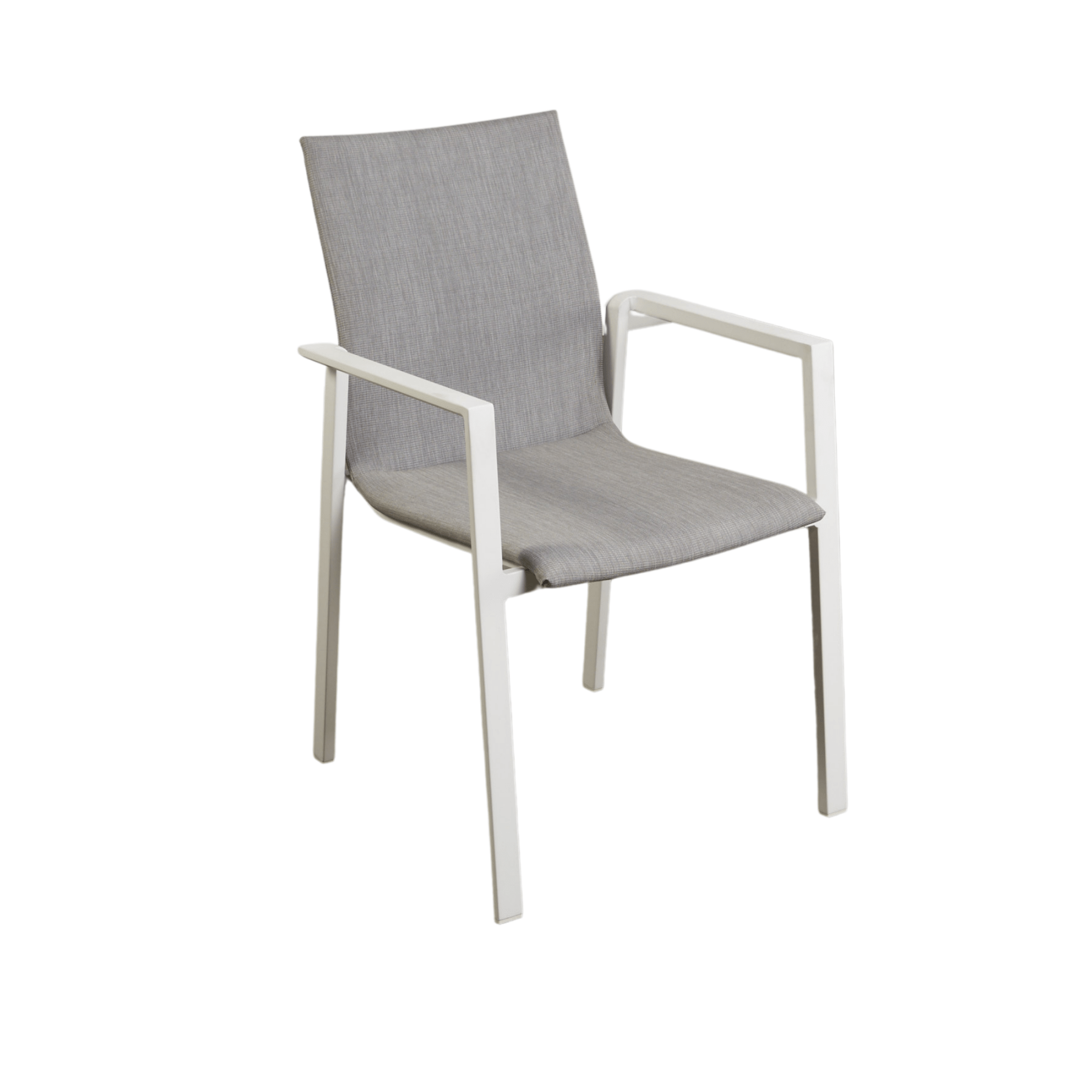 Bronte outdoor dining chair - white - Lume Outdoor Living