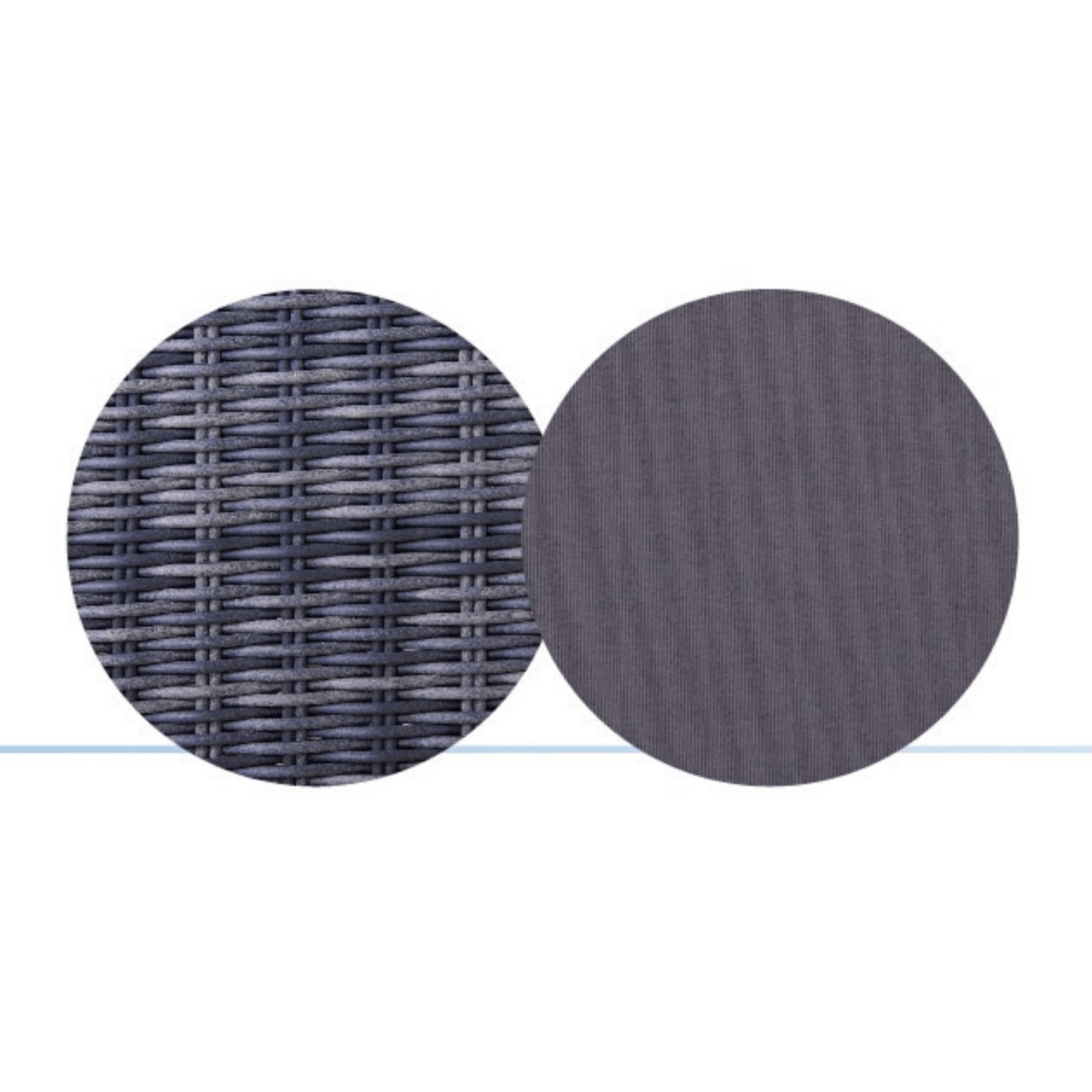 Eldorado wicker recliner with footstool - 3 piece outdoor lounge set - Lume Outdoor Living