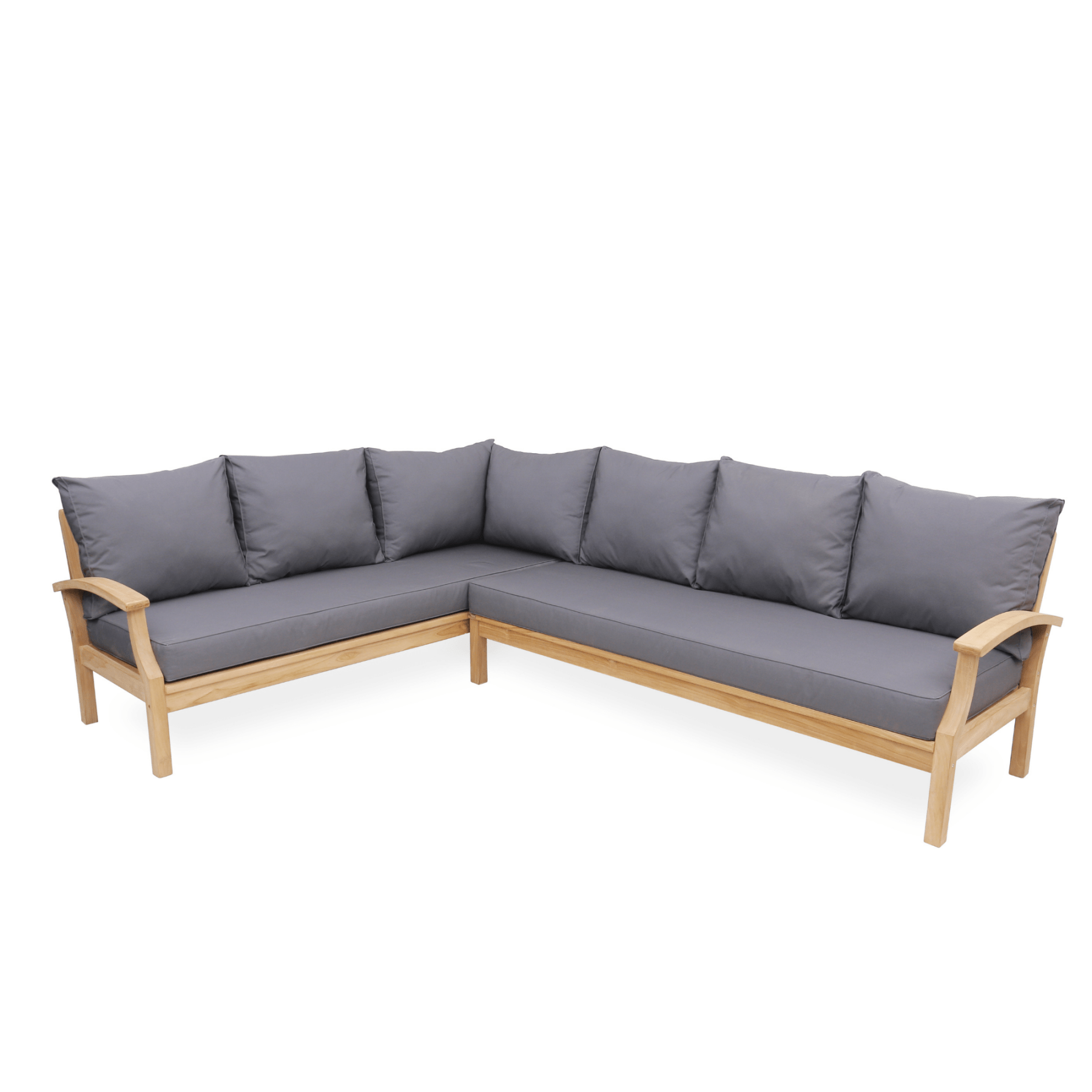 Lombok Corner Lounge & Coffee Table Setting - Lume Outdoor Living