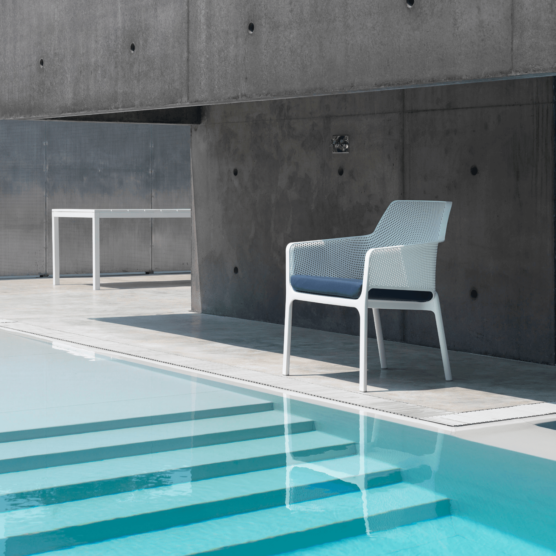 Net Relax single lounge chair by Nardi - Lume Outdoor Living