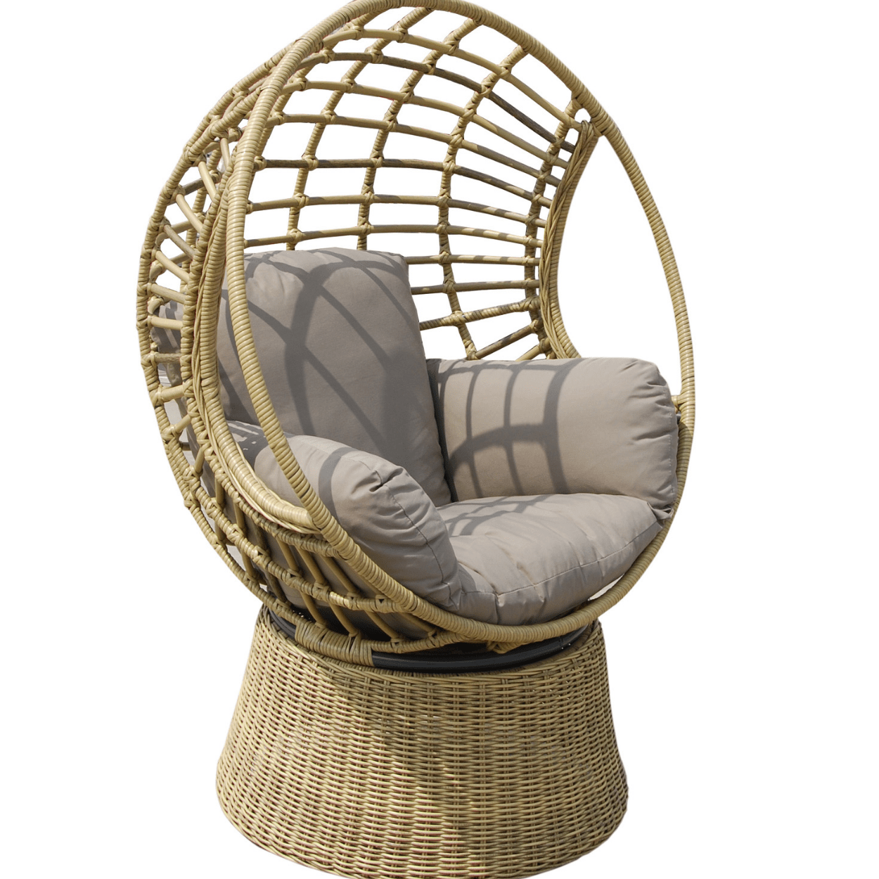 Robin Swivel Egg Chair - Marina - Lume Outdoor Living