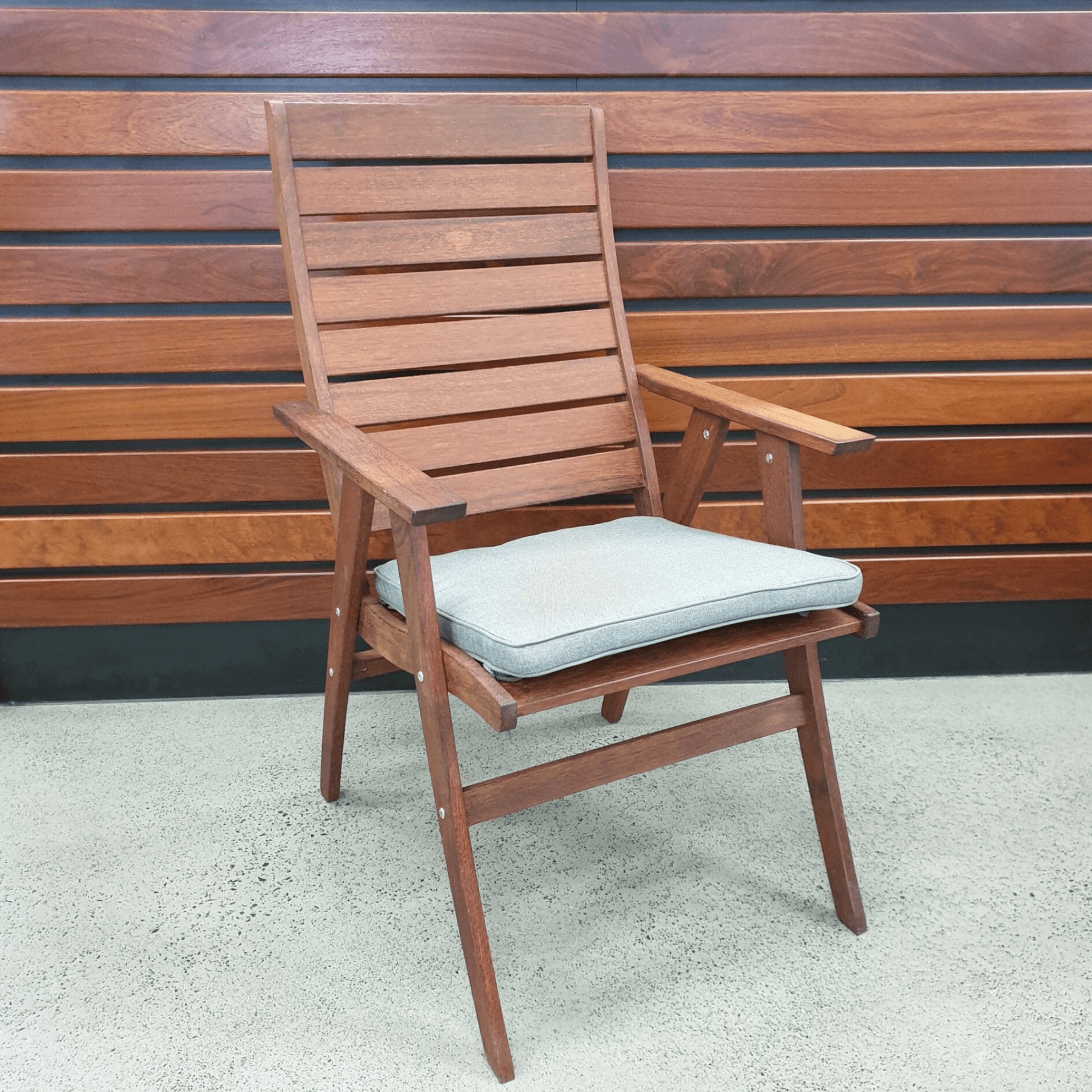 Seat cushions for timber chairs - Lume Outdoor Living