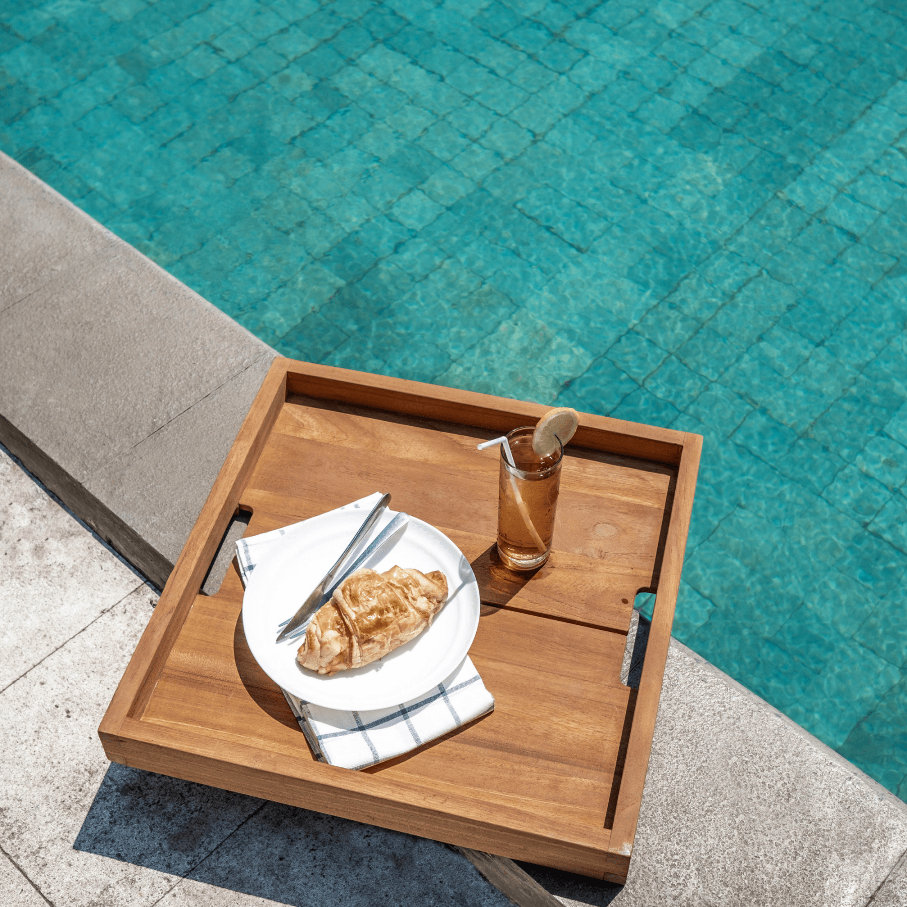 Teak Serving Tray - Lume Outdoor Living