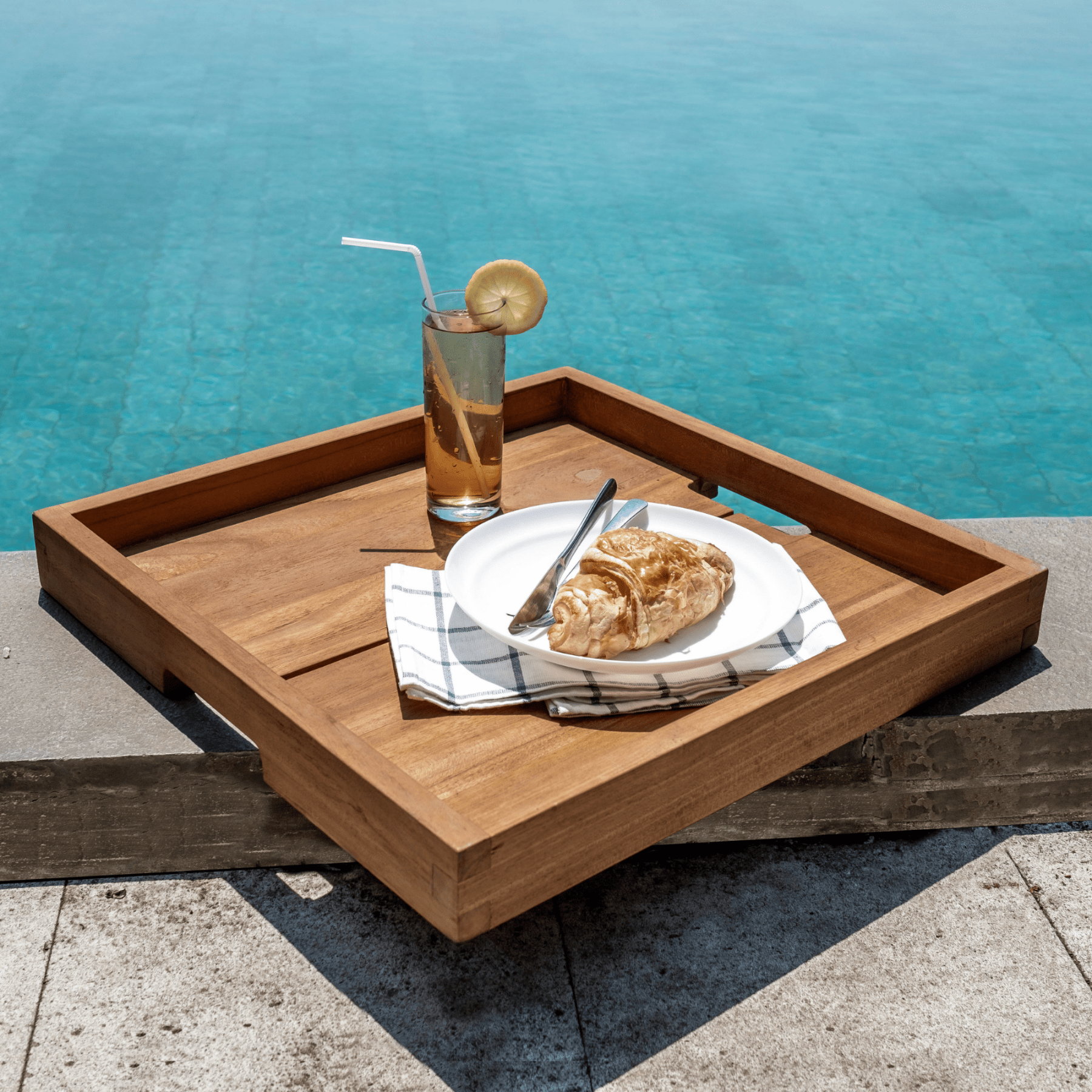 Teak Serving Tray - Lume Outdoor Living