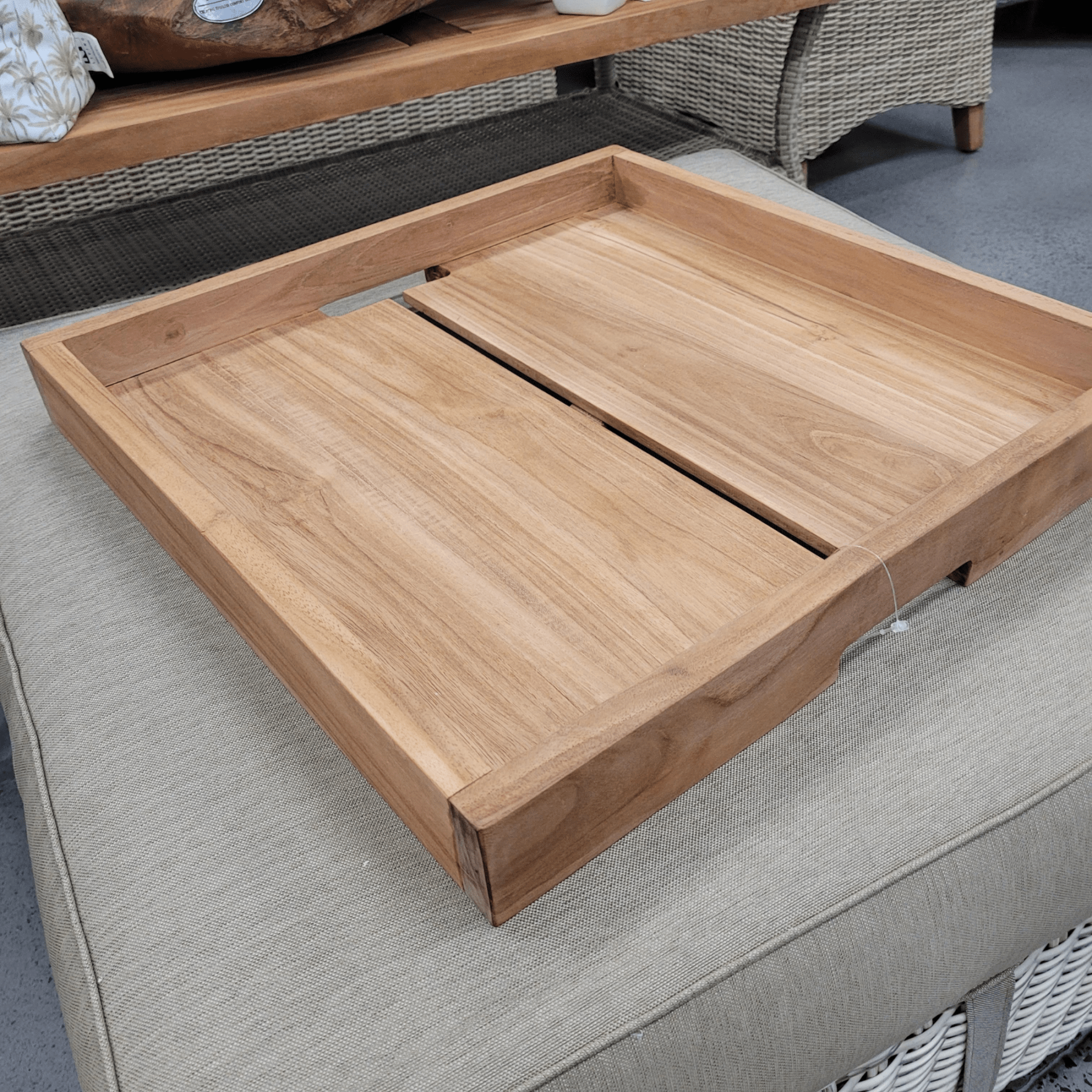 Teak Serving Tray - Lume Outdoor Living