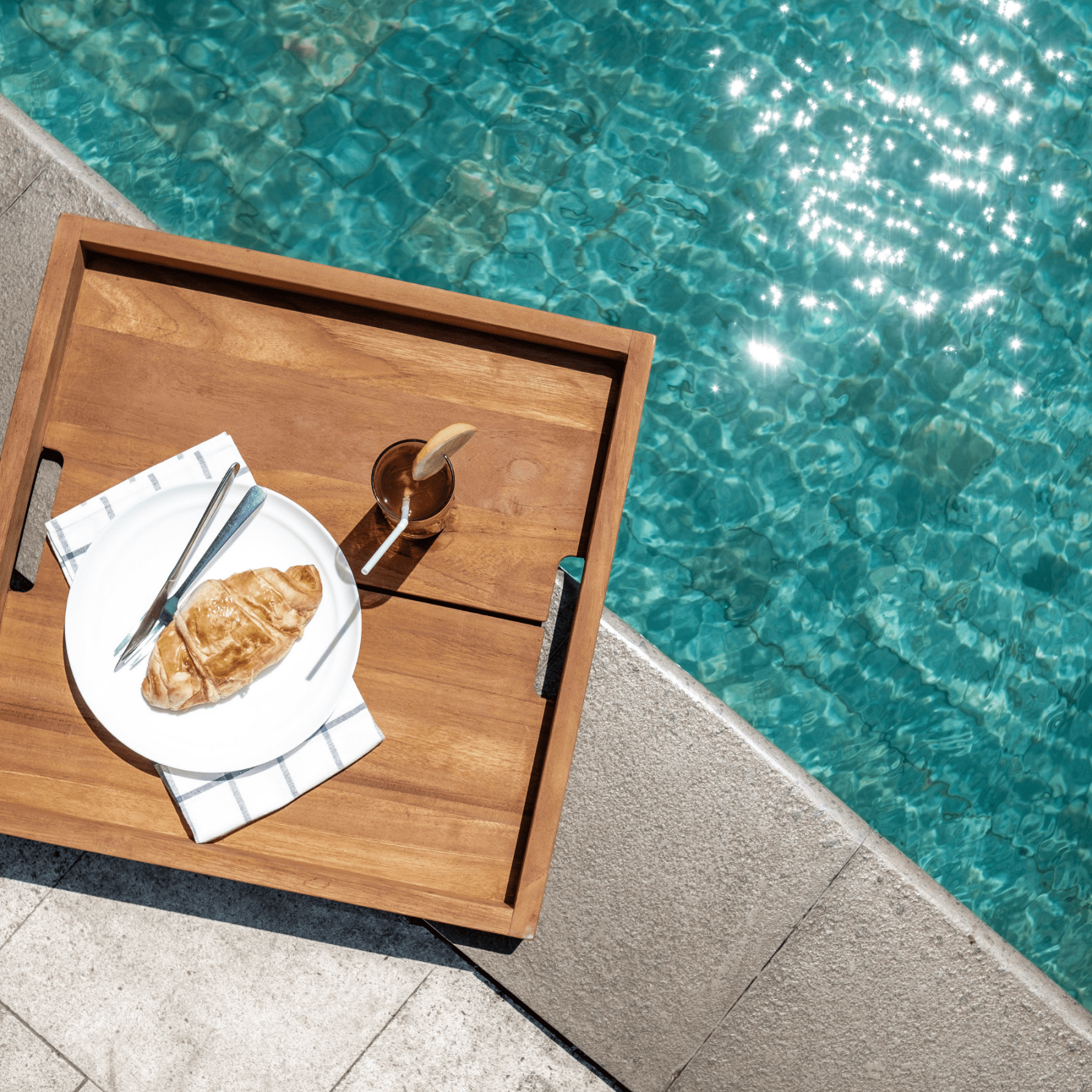 Teak Serving Tray - Lume Outdoor Living