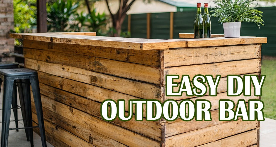 DIY Outdoor Bar