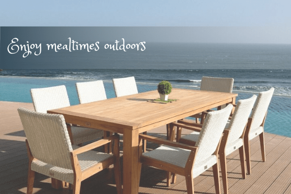 Our guide to mix and match – the dining edition - Lume Outdoor Living